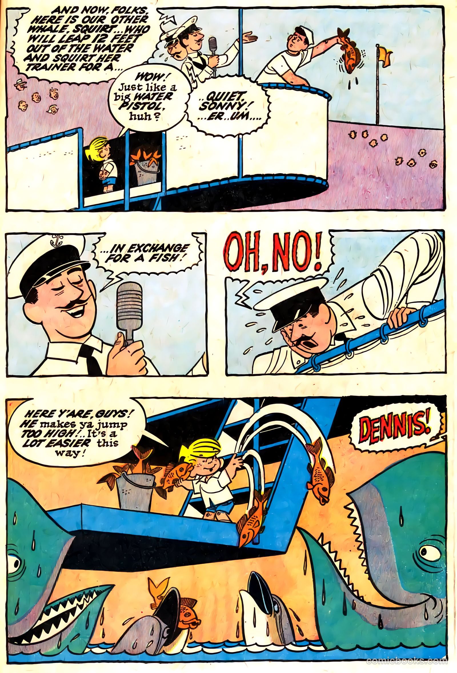 Dennis the Menace Giant #7 (1959, Hallden; Fawcett) — page 68 of 100