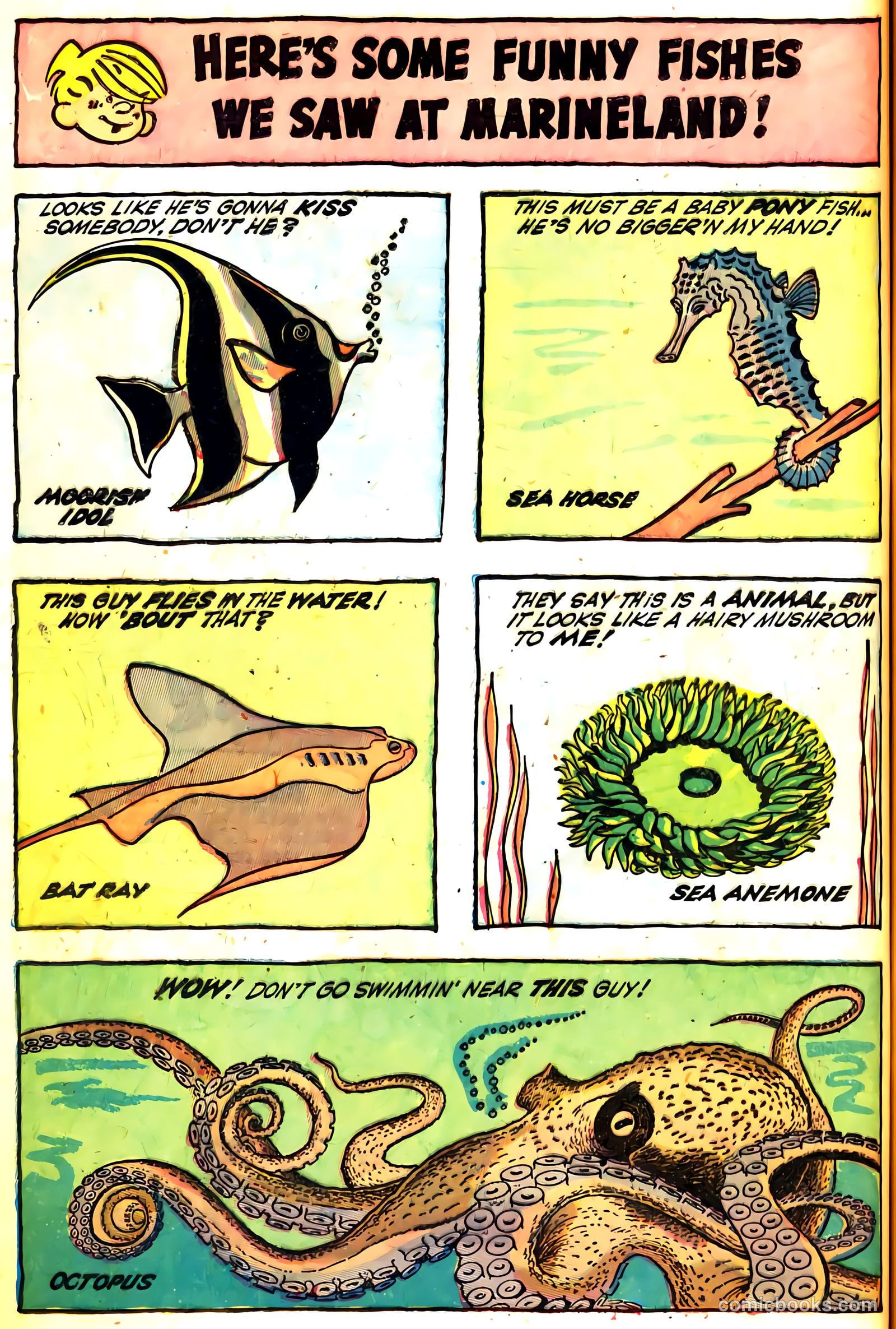 Dennis the Menace Giant #7 (1959, Hallden; Fawcett) — page 72 of 100