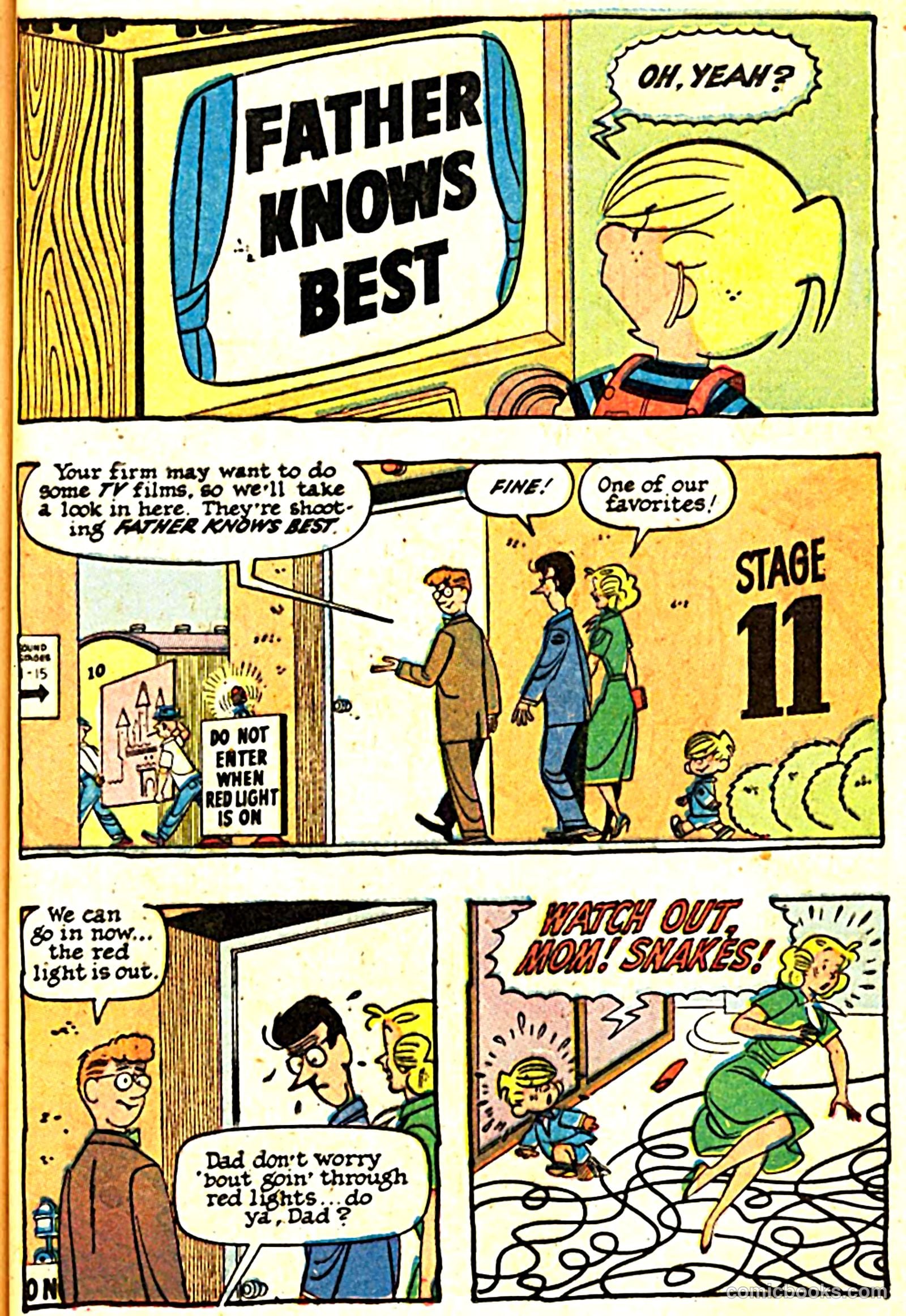 Dennis the Menace Giant #7 (1959, Hallden; Fawcett) — page 73 of 100
