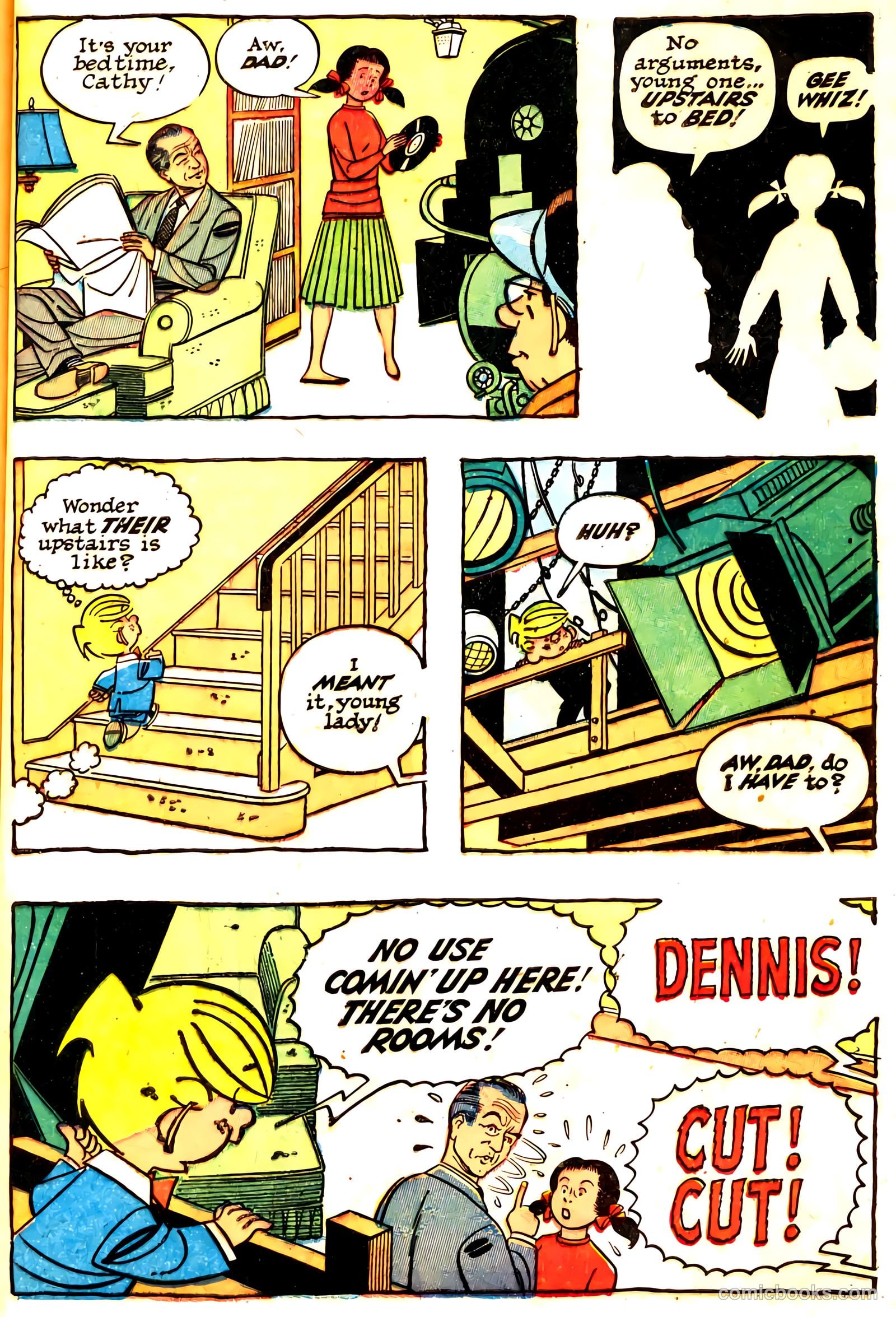 Dennis the Menace Giant #7 (1959, Hallden; Fawcett) — page 77 of 100