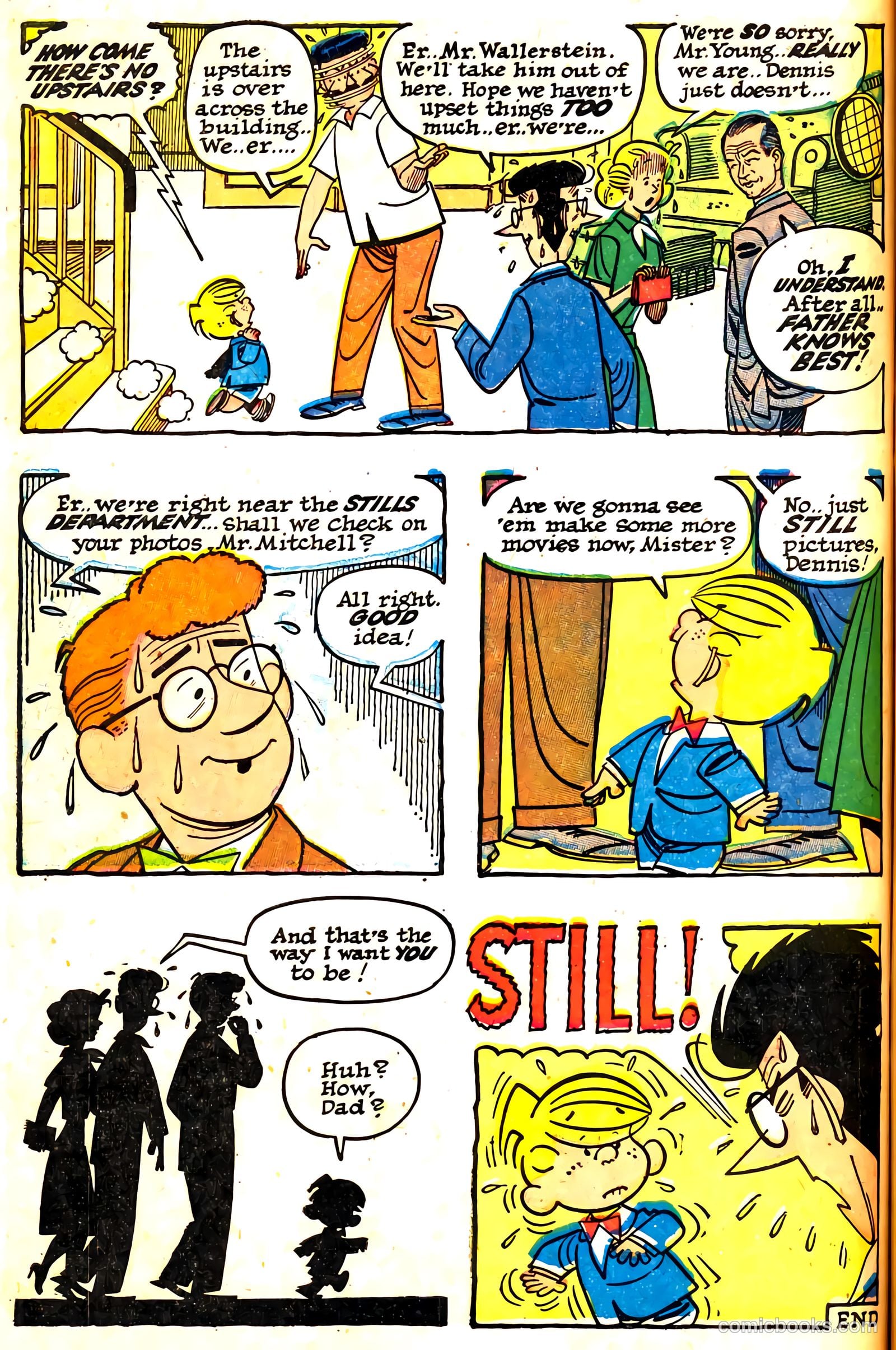 Dennis the Menace Giant #7 (1959, Hallden; Fawcett) — page 78 of 100