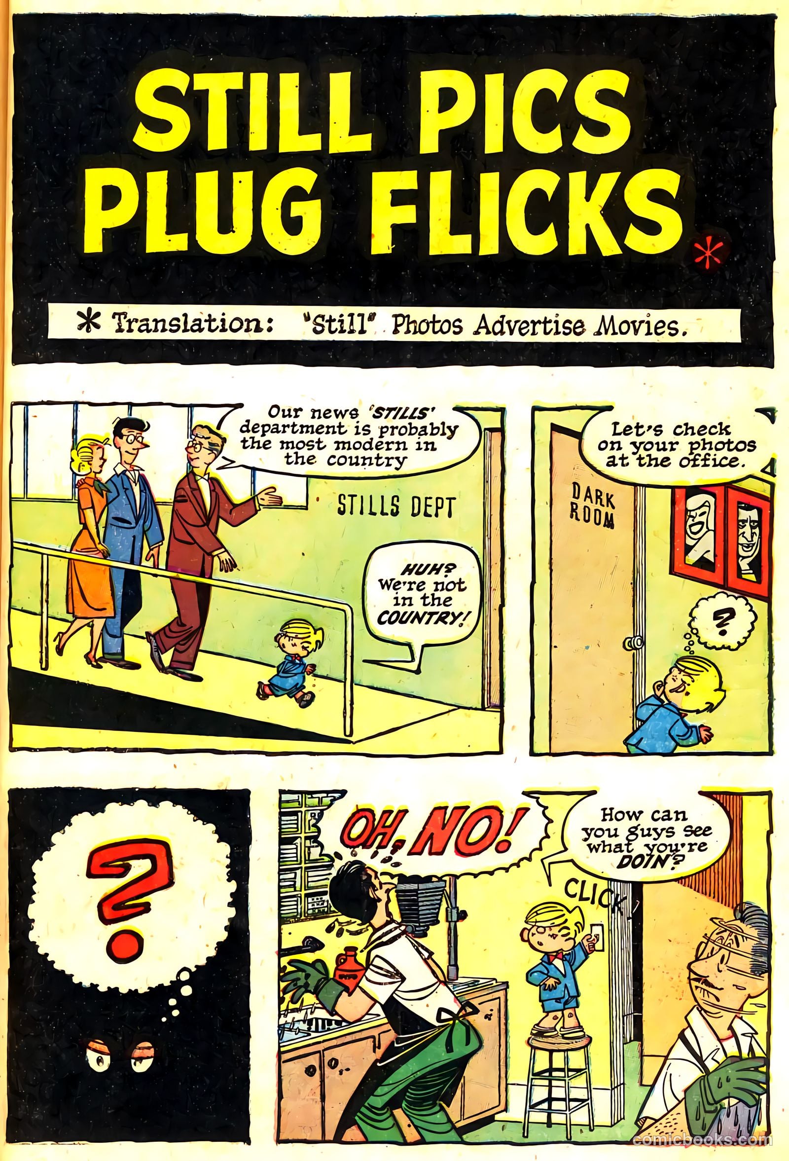 Dennis the Menace Giant #7 (1959, Hallden; Fawcett) — page 79 of 100