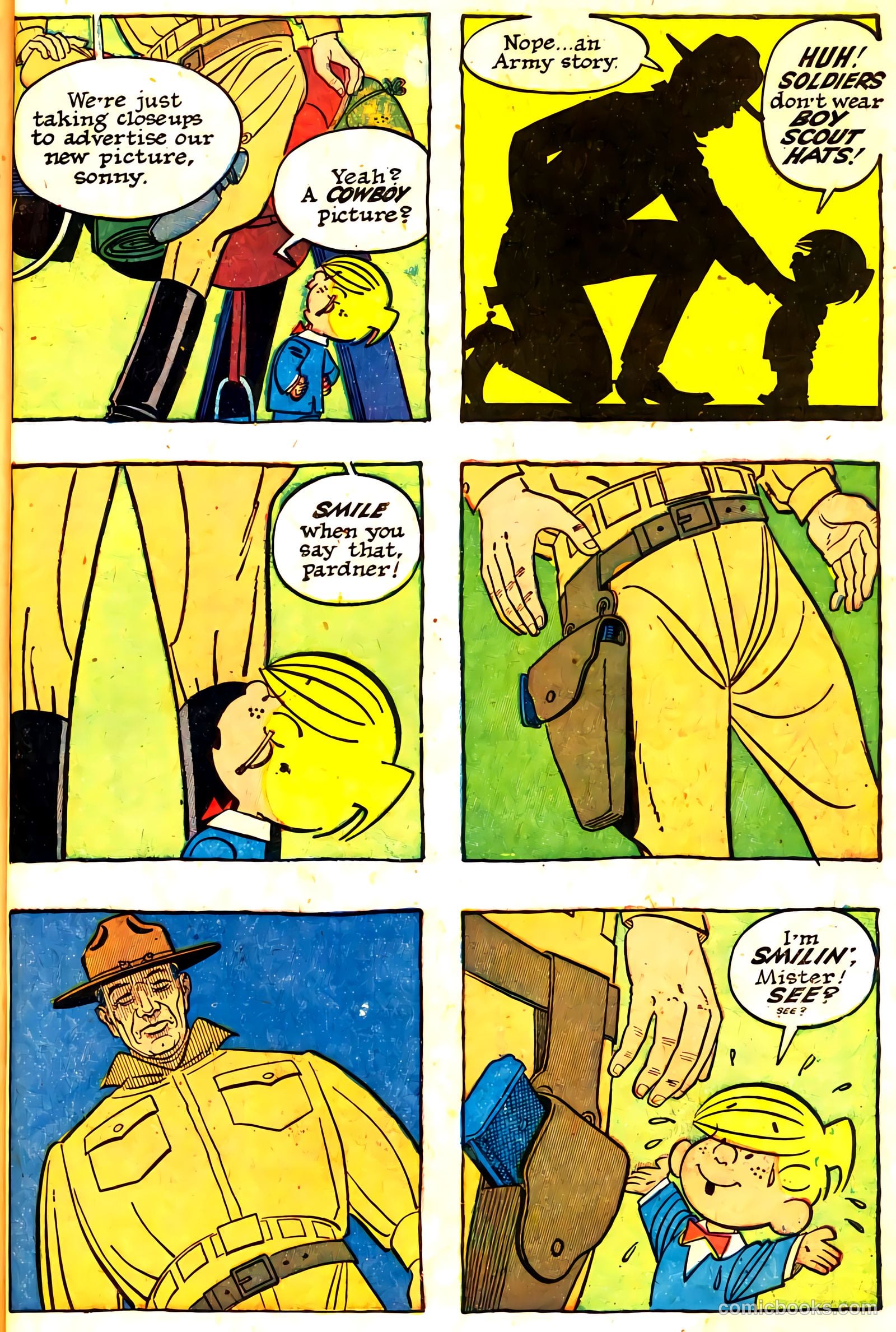 Dennis the Menace Giant #7 (1959, Hallden; Fawcett) — page 83 of 100