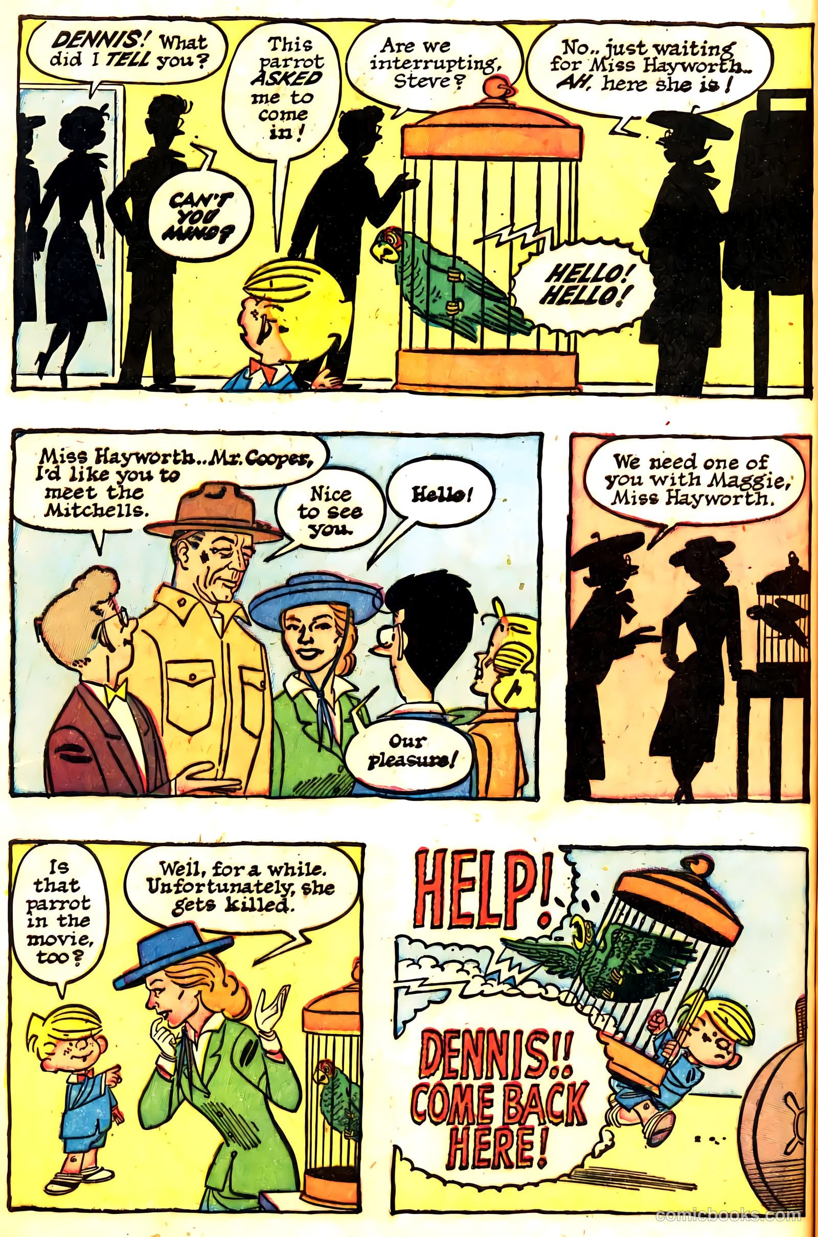 Dennis the Menace Giant #7 (1959, Hallden; Fawcett) — page 84 of 100