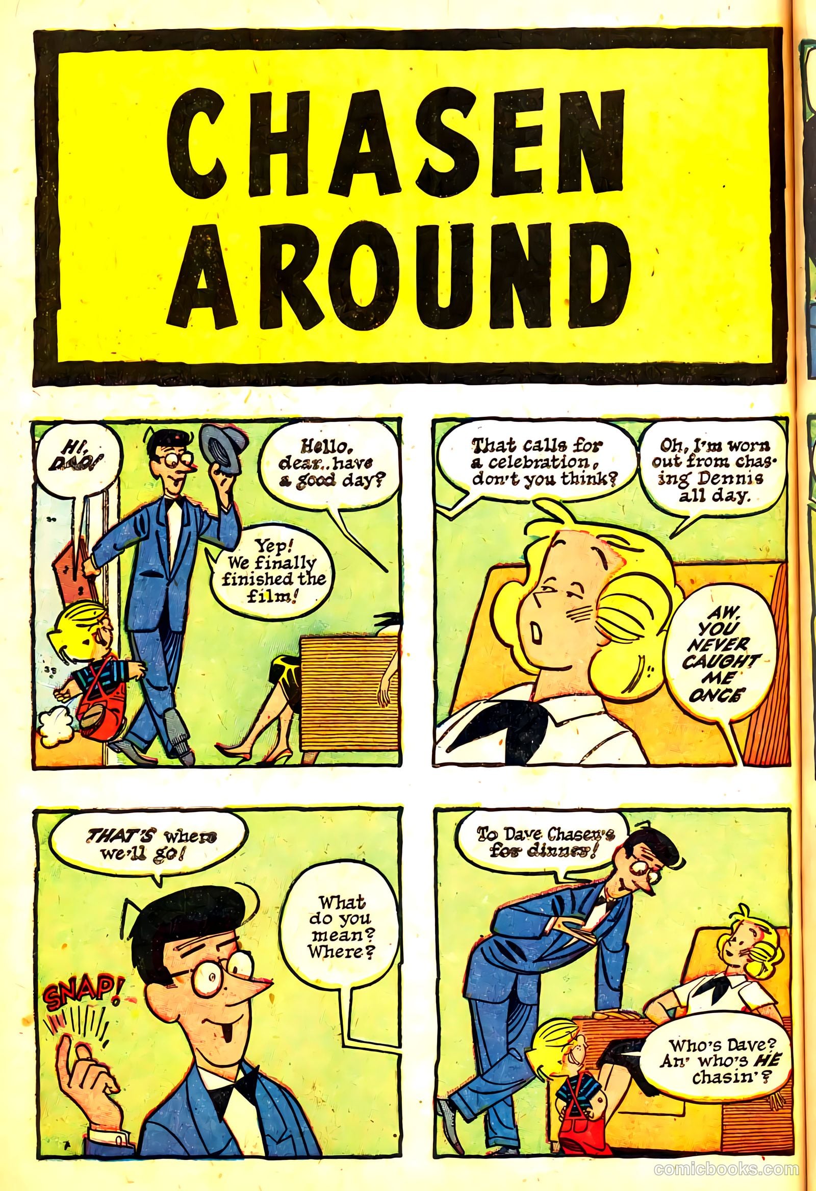 Dennis the Menace Giant #7 (1959, Hallden; Fawcett) — page 86 of 100