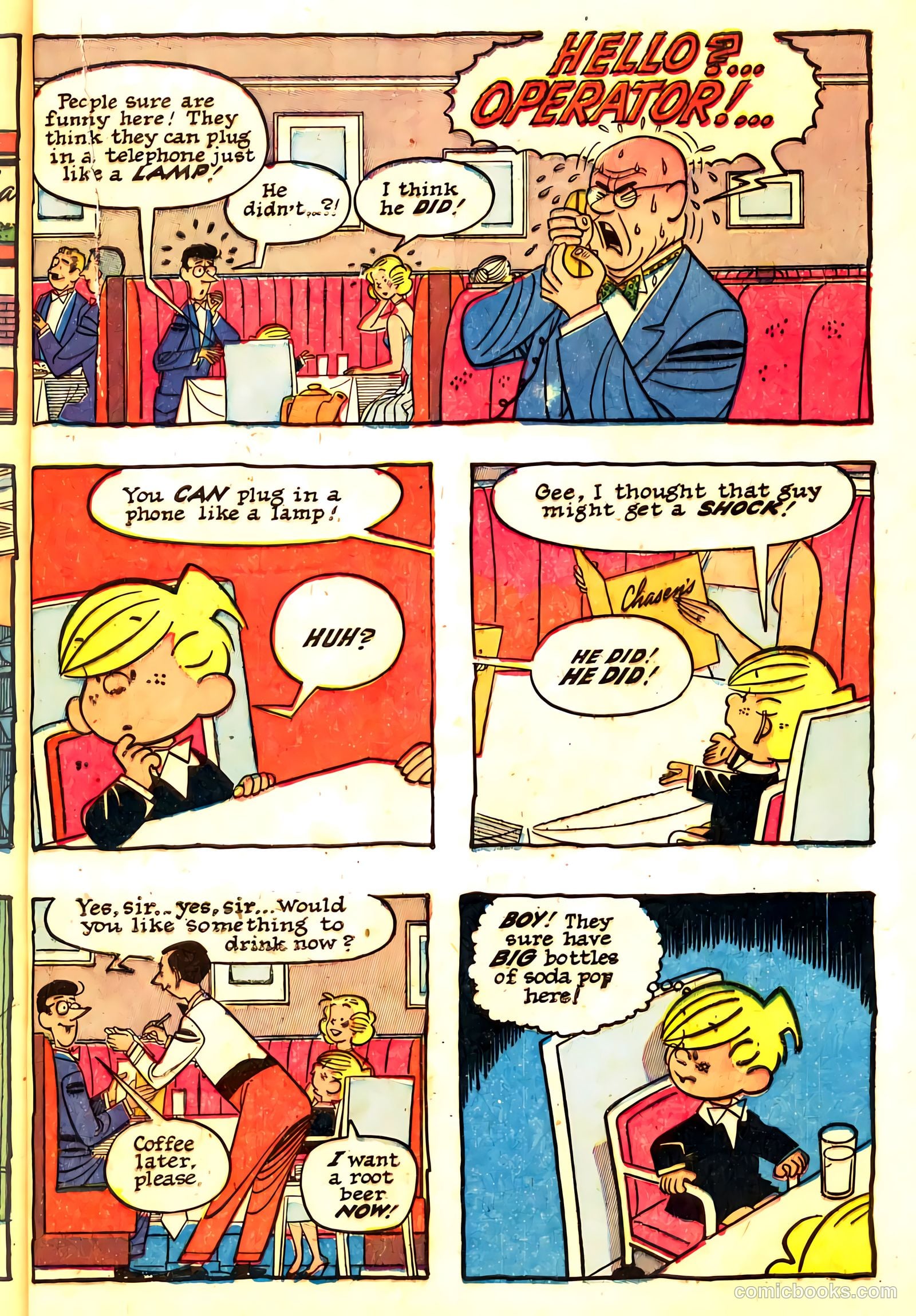 Dennis the Menace Giant #7 (1959, Hallden; Fawcett) — page 89 of 100