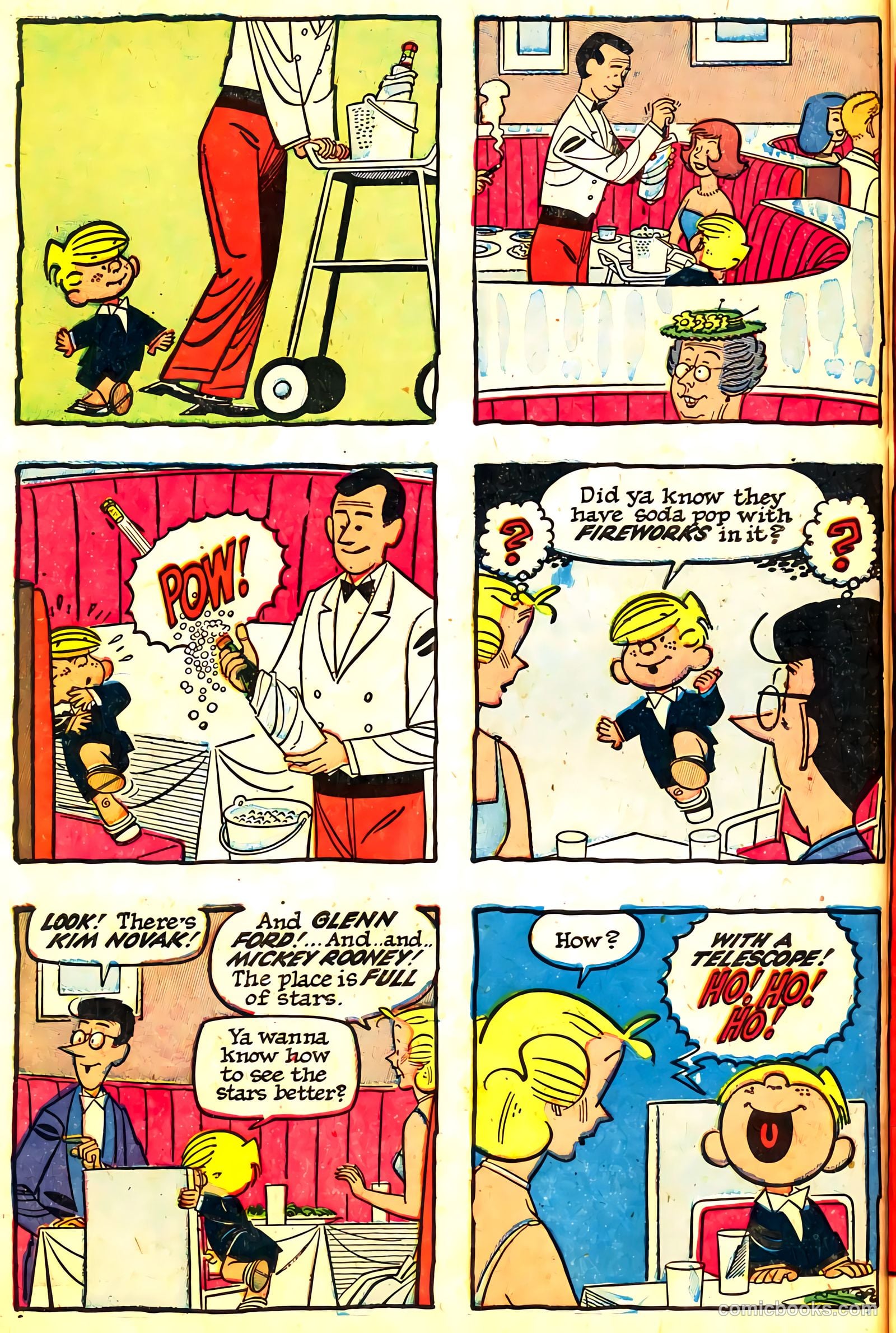 Dennis the Menace Giant #7 (1959, Hallden; Fawcett) — page 90 of 100