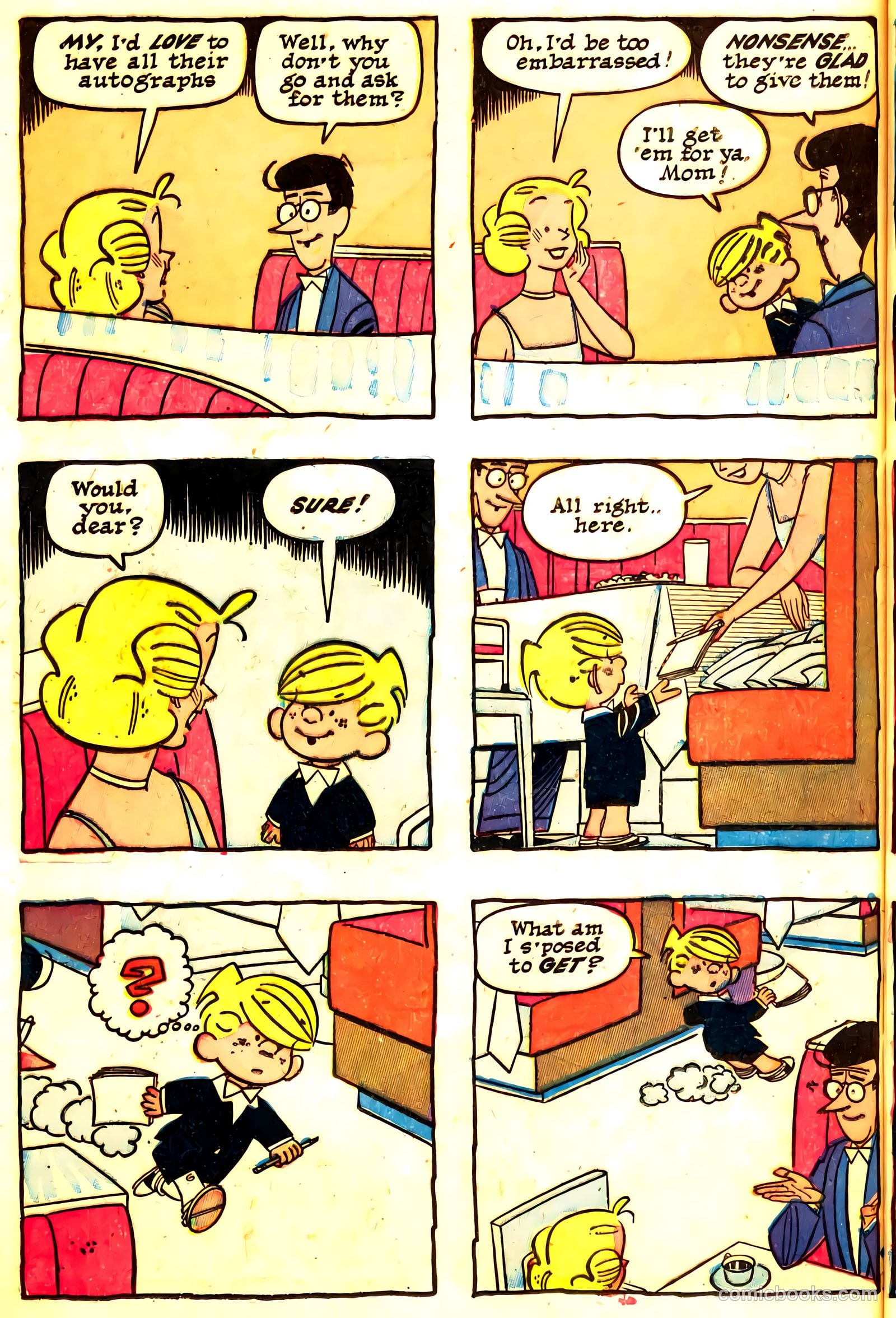 Dennis the Menace Giant #7 (1959, Hallden; Fawcett) — page 92 of 100