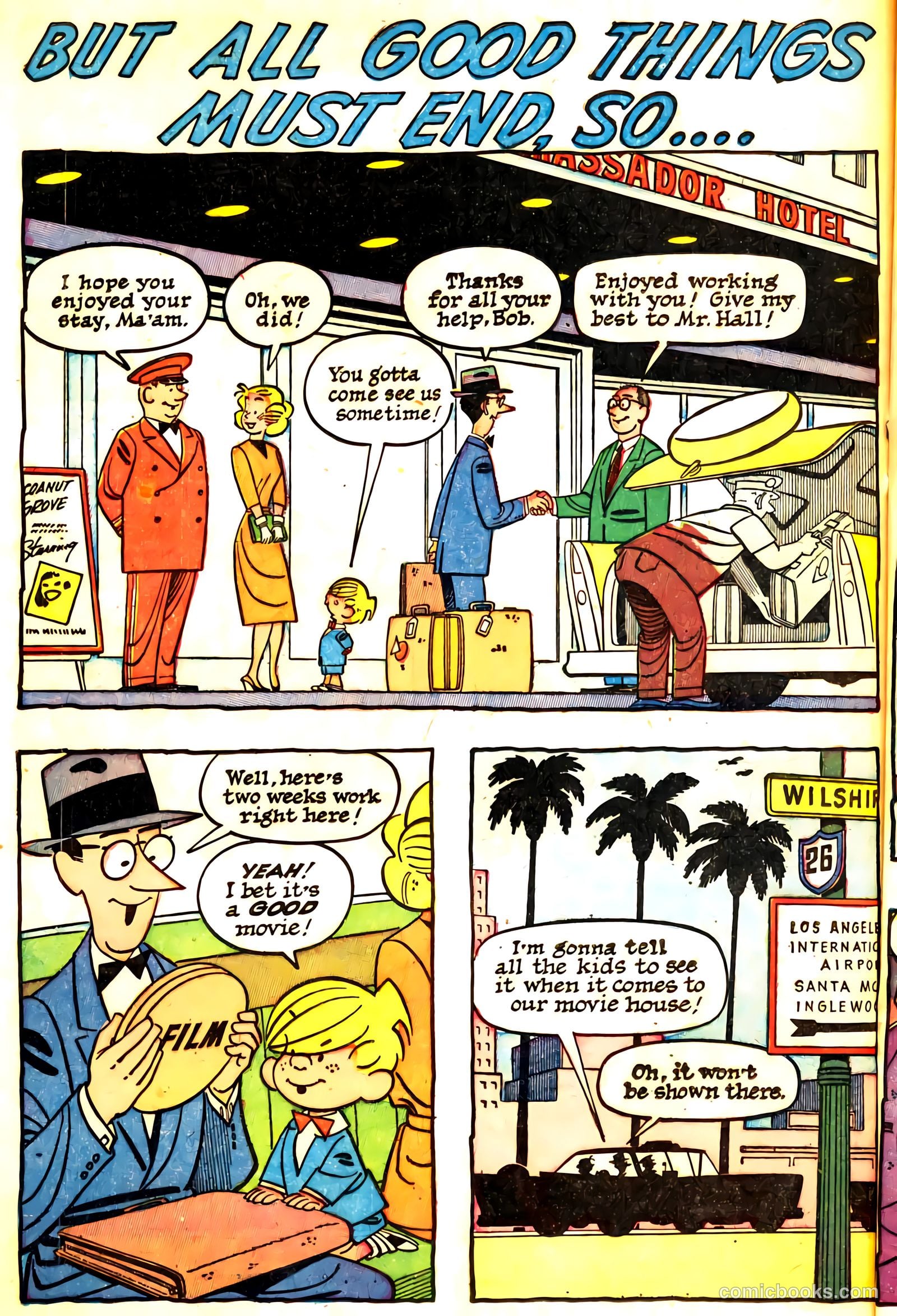 Dennis the Menace Giant #7 (1959, Hallden; Fawcett) — page 96 of 100