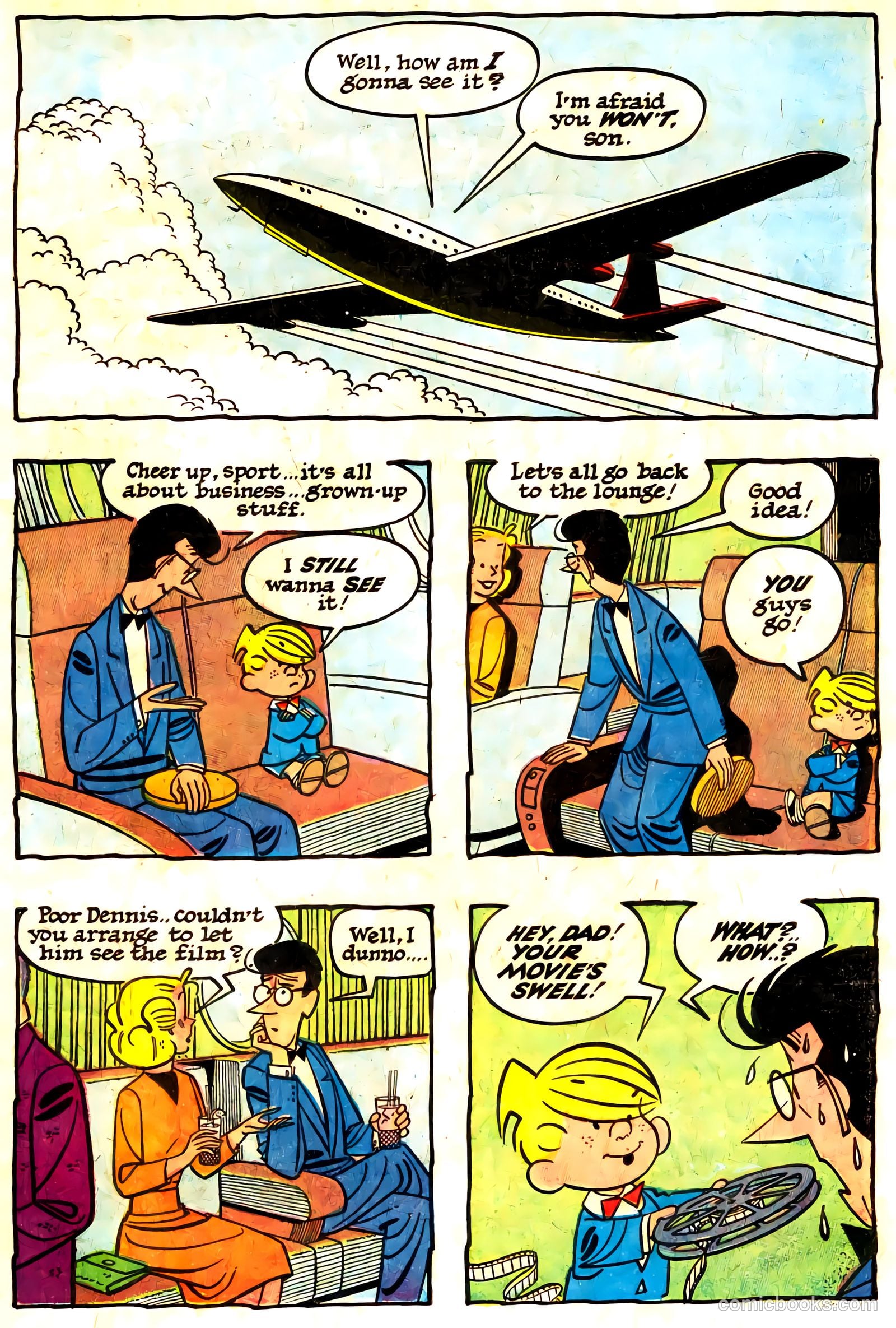 Dennis the Menace Giant #7 (1959, Hallden; Fawcett) — page 97 of 100
