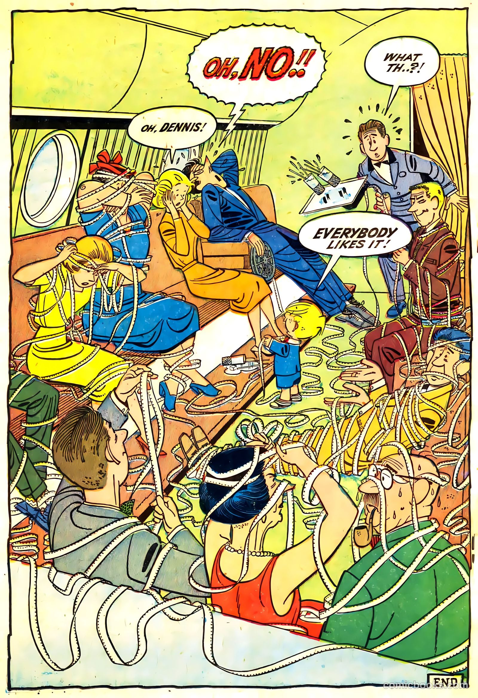 Dennis the Menace Giant #7 (1959, Hallden; Fawcett) — page 98 of 100