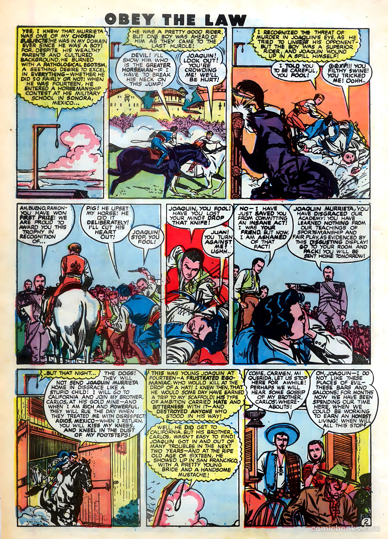 Desperado #2 (1948, Lev Gleason Publications, Inc.) — page 4 of 36