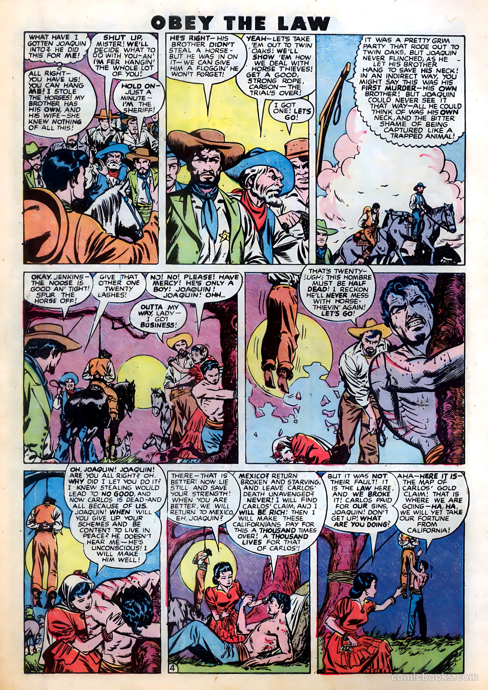Desperado #2 (1948, Lev Gleason Publications, Inc.) — page 6 of 36