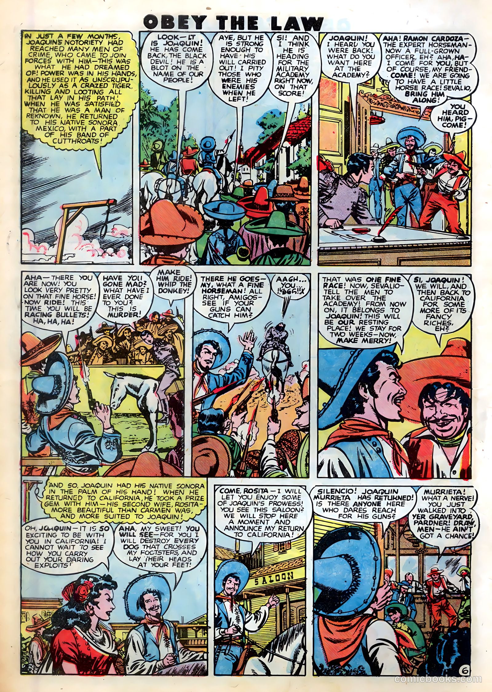 Desperado #2 (1948, Lev Gleason Publications, Inc.) — page 8 of 36