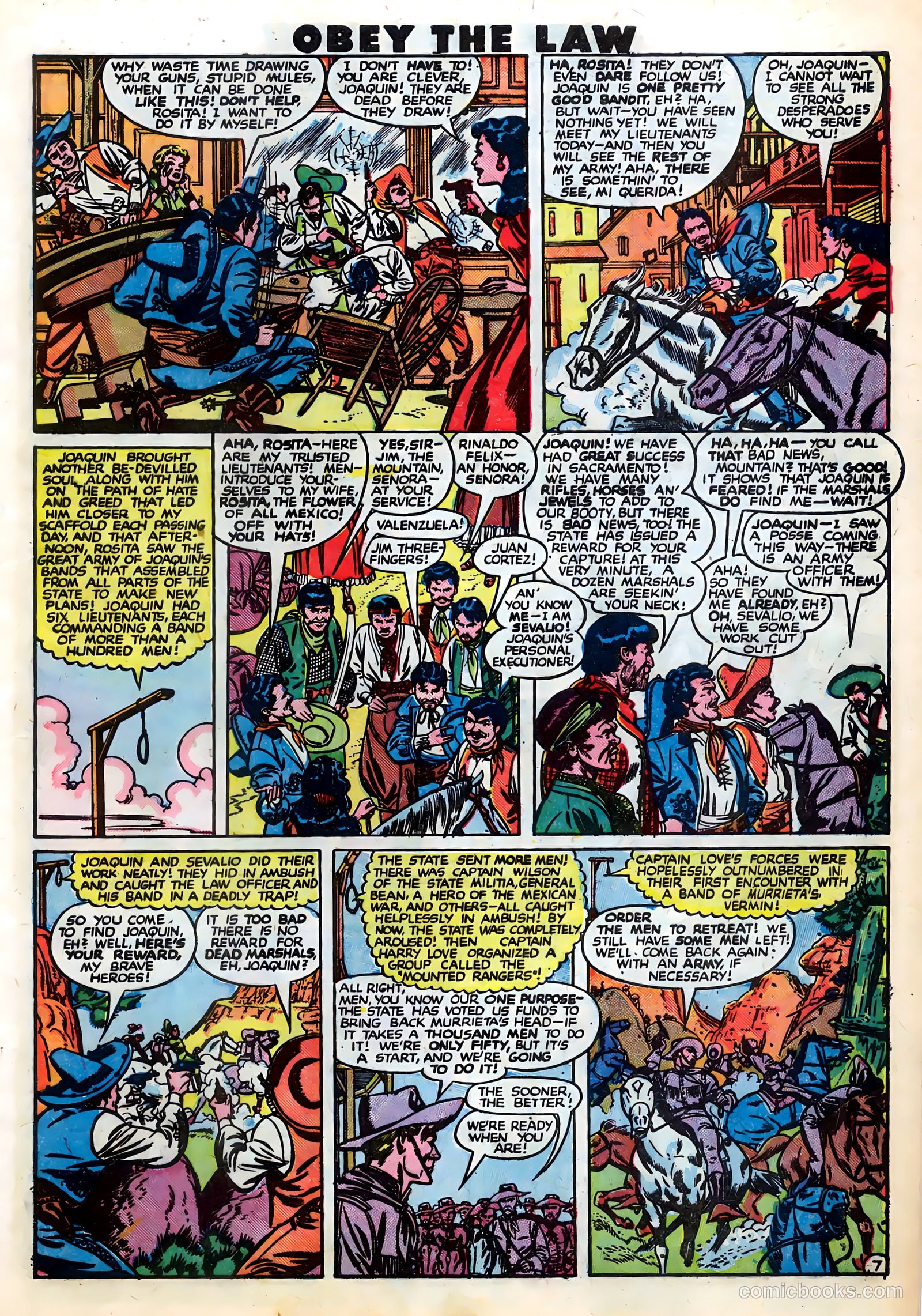 Desperado #2 (1948, Lev Gleason Publications, Inc.) — page 9 of 36