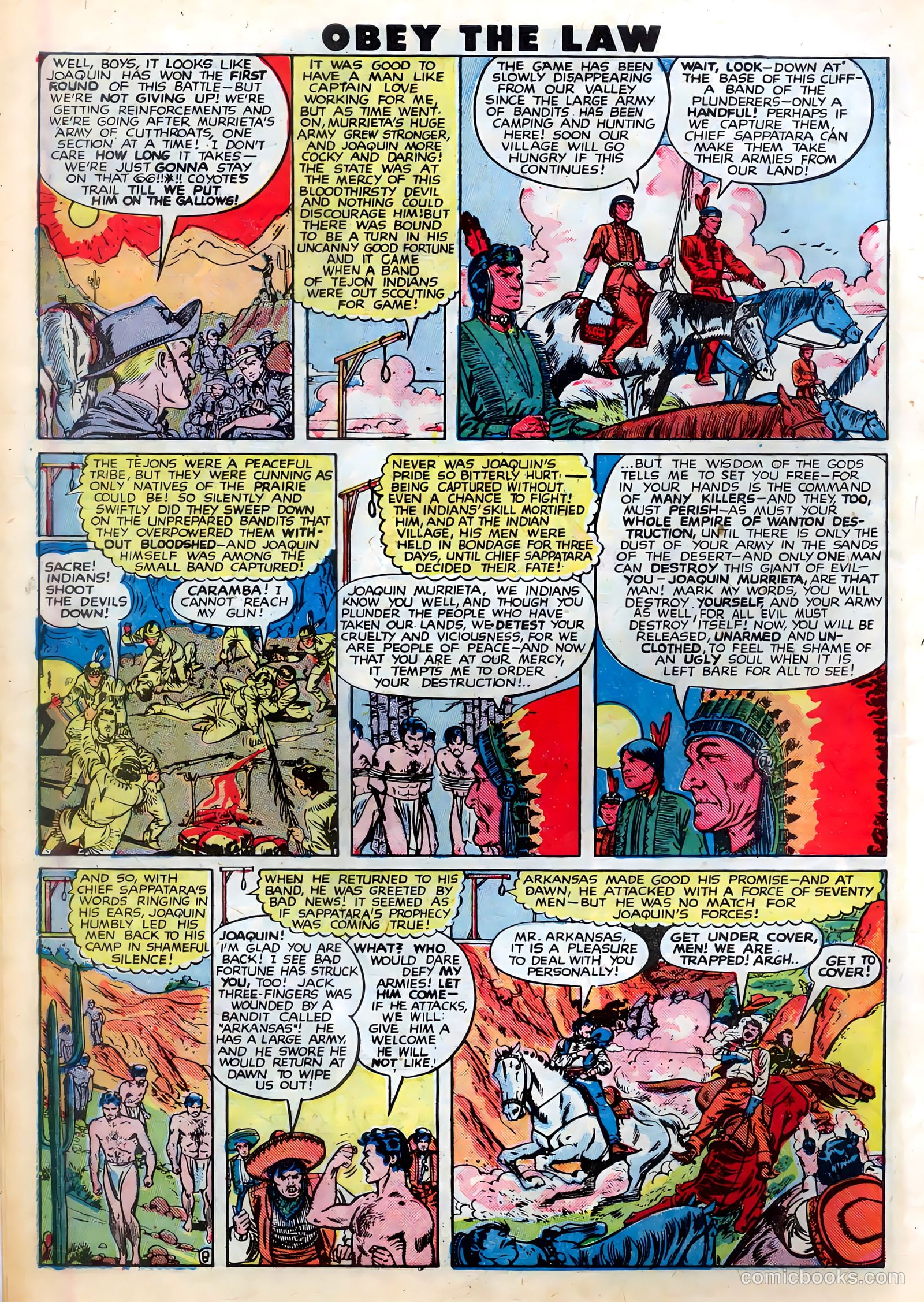 Desperado #2 (1948, Lev Gleason Publications, Inc.) — page 10 of 36