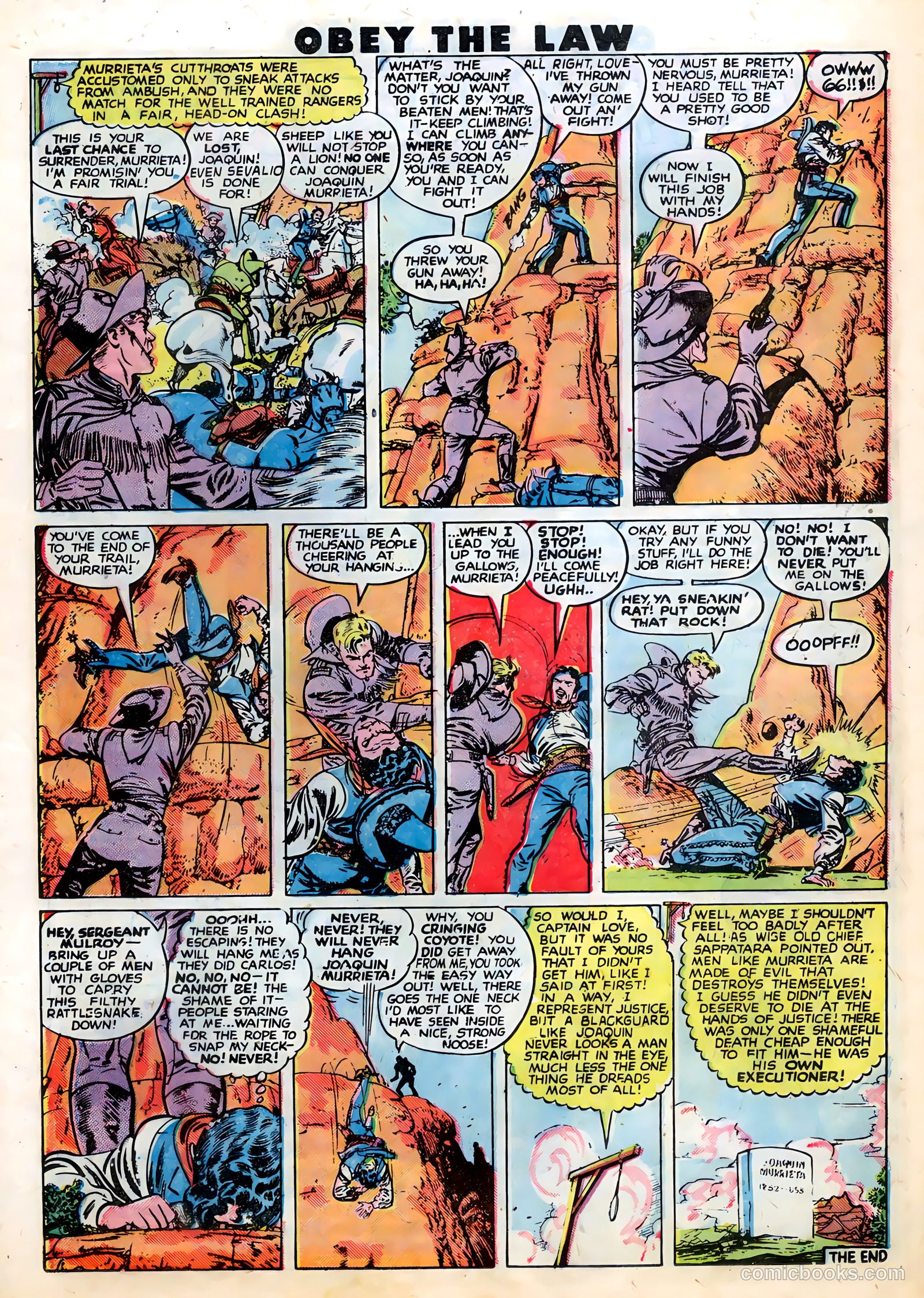Desperado #2 (1948, Lev Gleason Publications, Inc.) — page 13 of 36