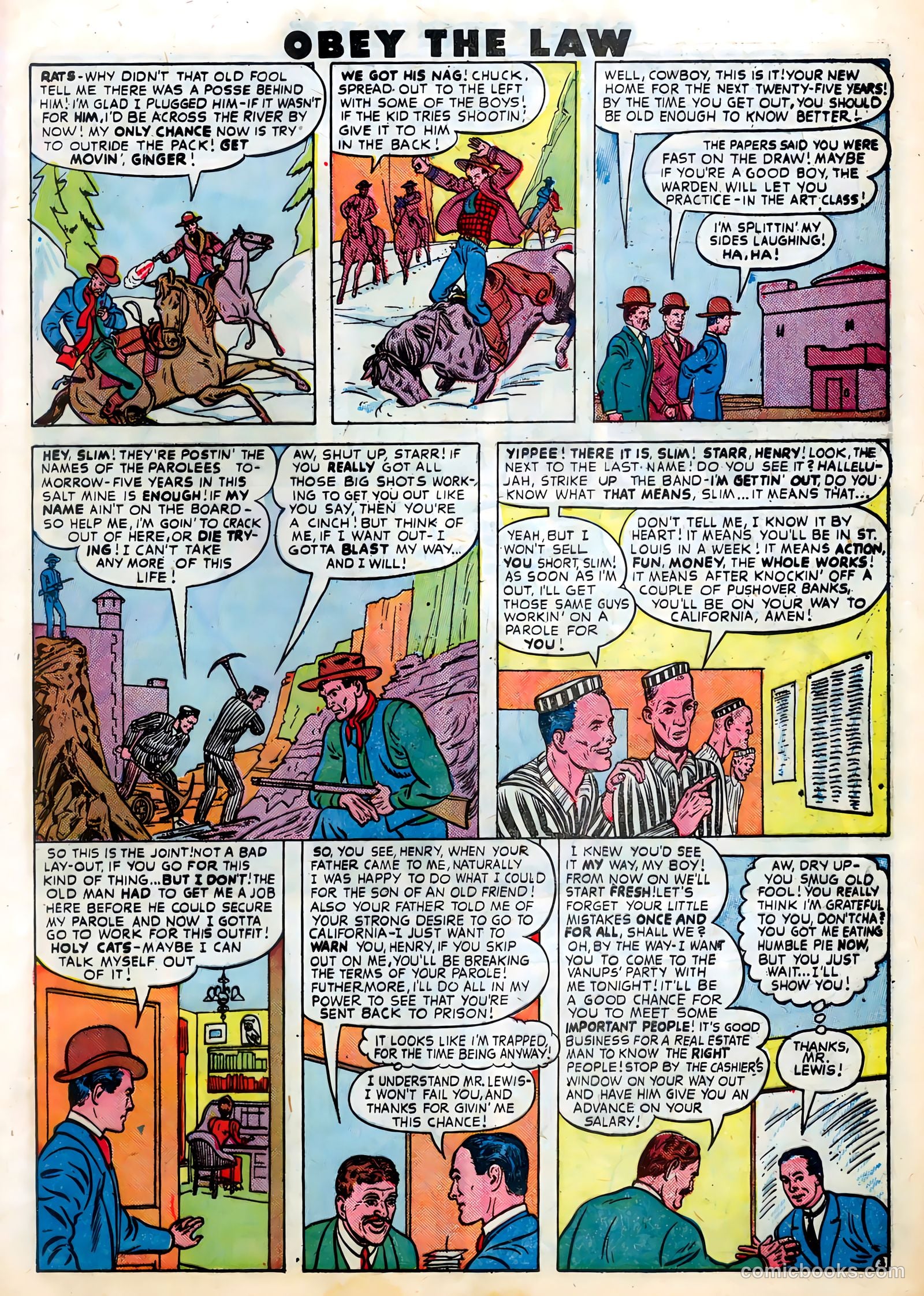 Desperado #2 (1948, Lev Gleason Publications, Inc.) — page 17 of 36