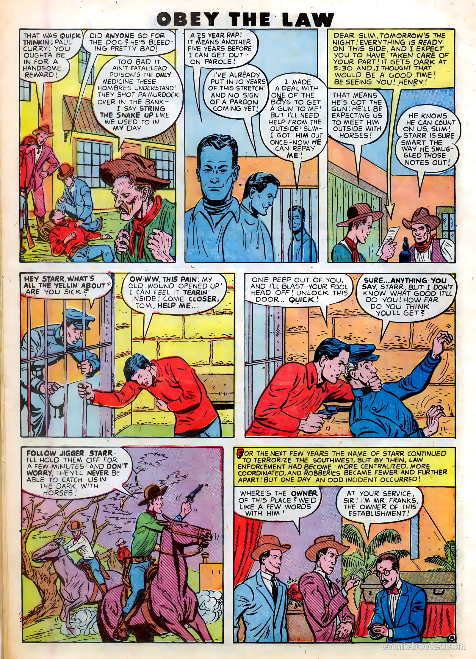Desperado #2 (1948, Lev Gleason Publications, Inc.) — page 22 of 36
