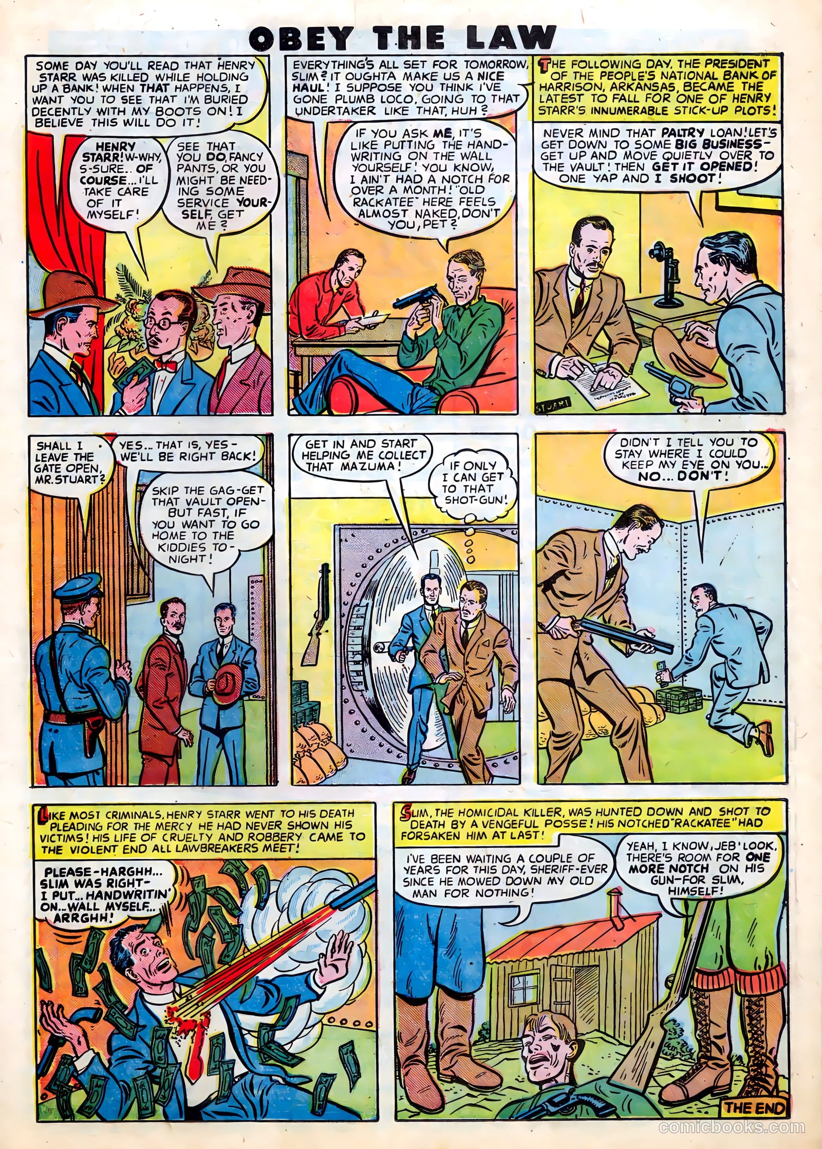 Desperado #2 (1948, Lev Gleason Publications, Inc.) — page 23 of 36
