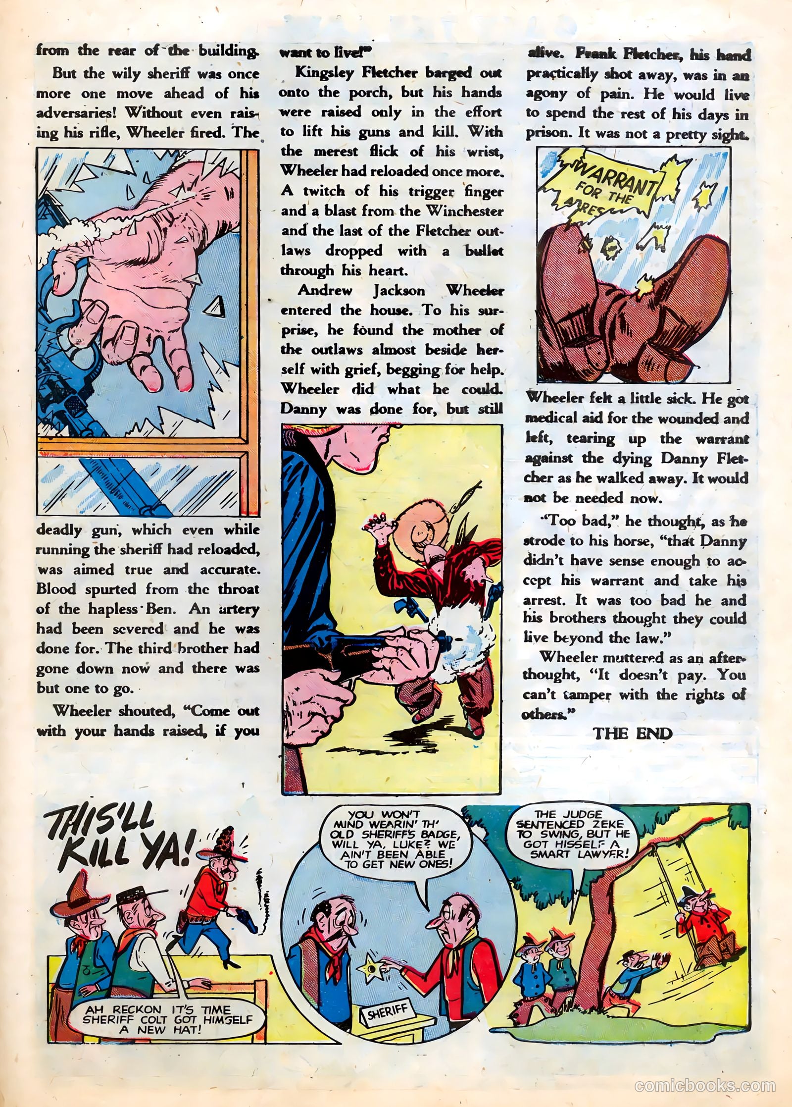 Desperado #2 (1948, Lev Gleason Publications, Inc.) — page 27 of 36