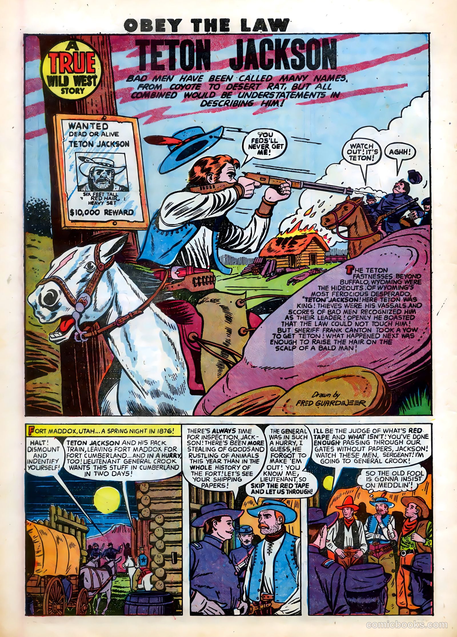 Desperado #2 (1948, Lev Gleason Publications, Inc.) — page 28 of 36