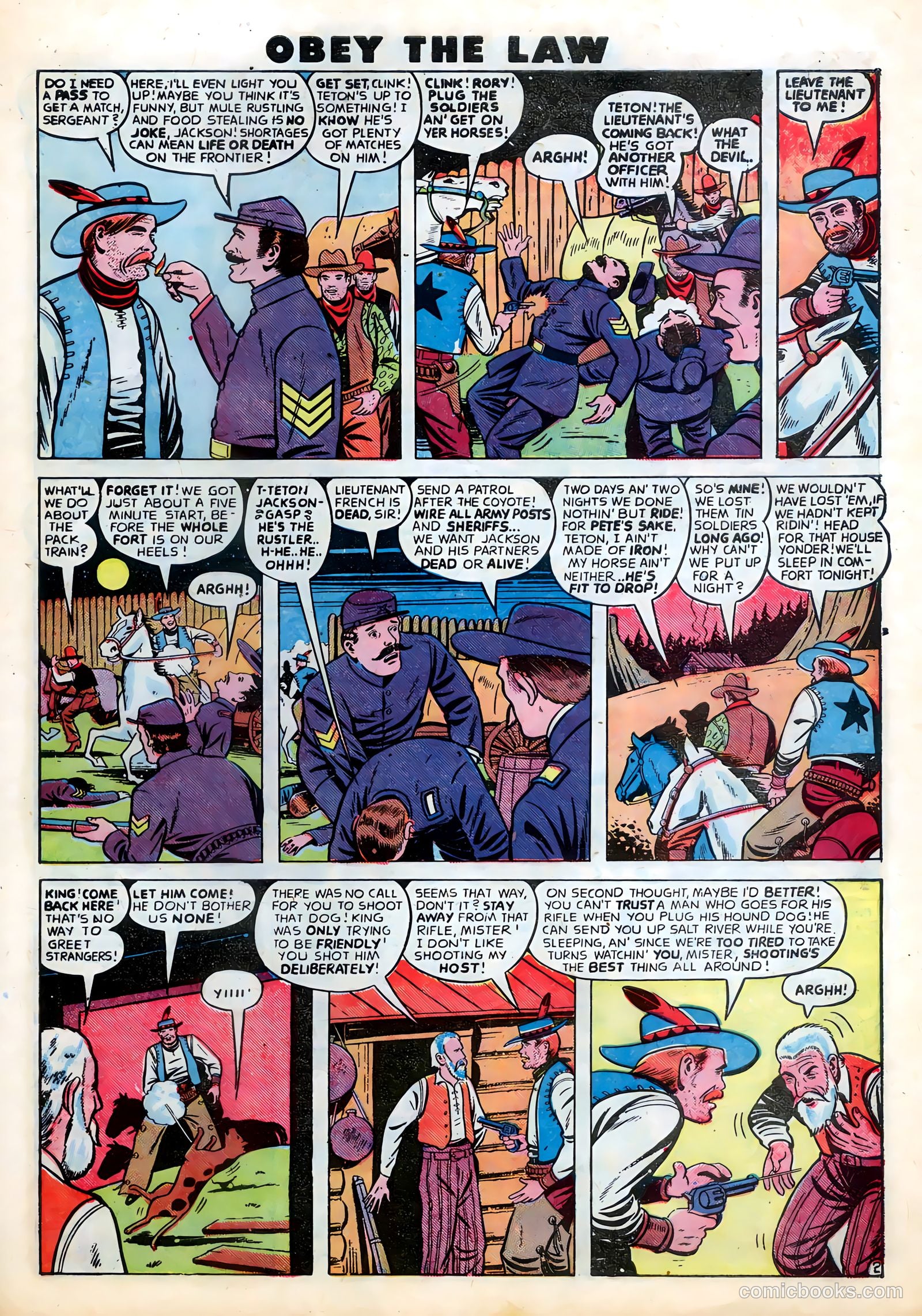 Desperado #2 (1948, Lev Gleason Publications, Inc.) — page 29 of 36