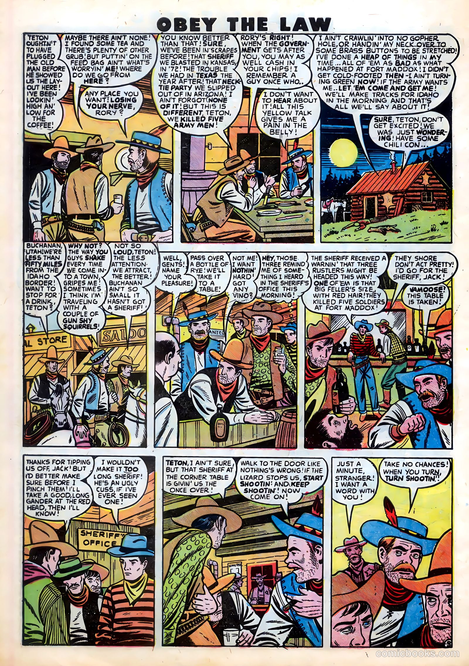 Desperado #2 (1948, Lev Gleason Publications, Inc.) — page 30 of 36