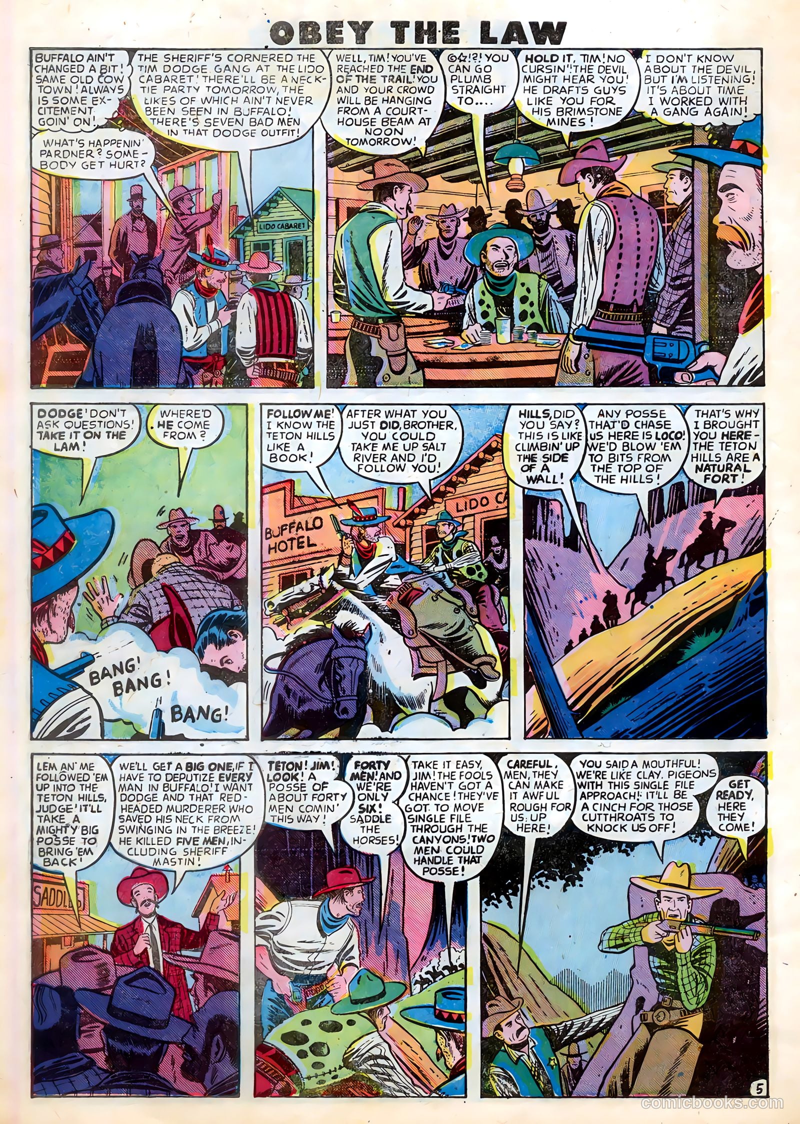 Desperado #2 (1948, Lev Gleason Publications, Inc.) — page 32 of 36