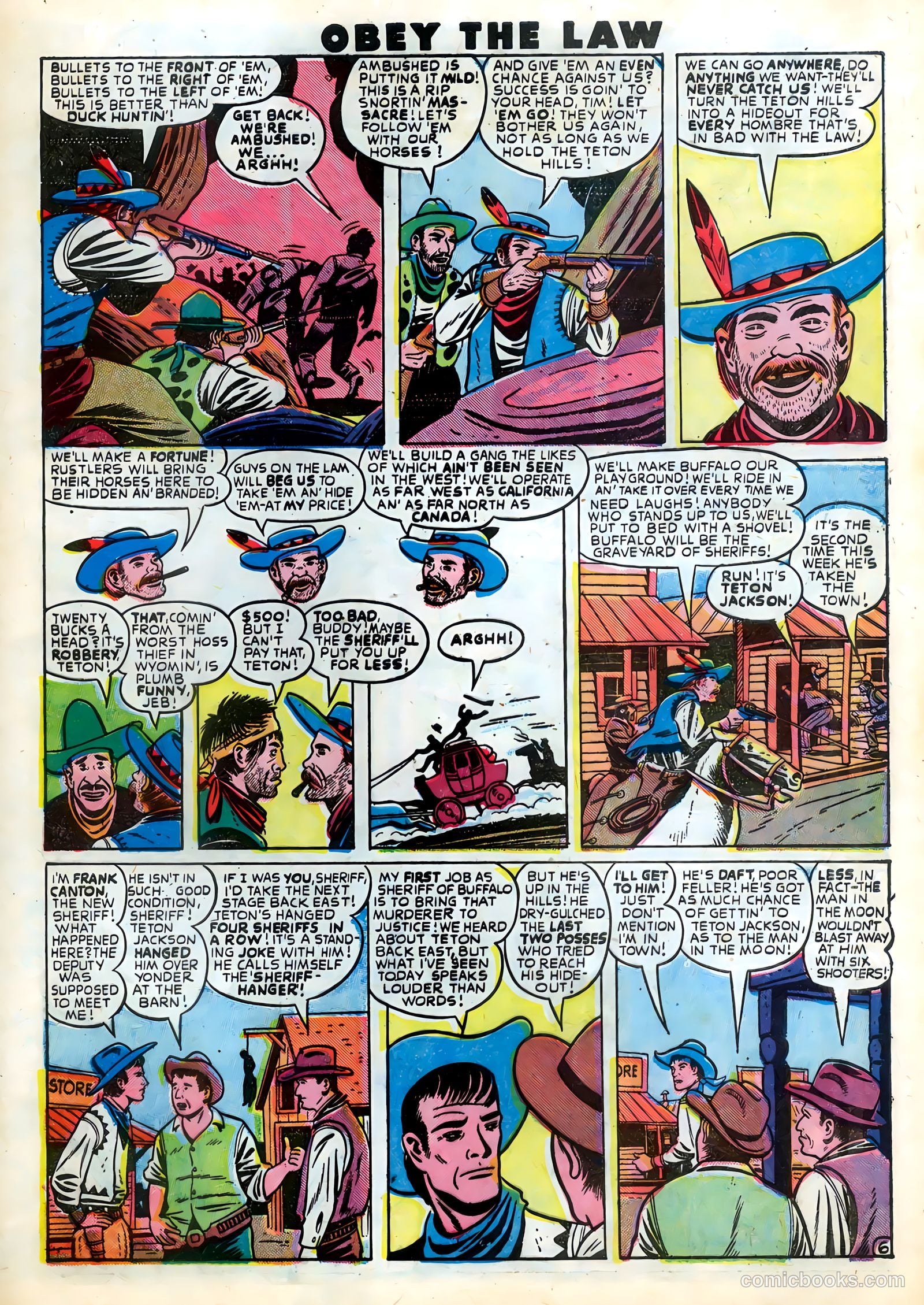 Desperado #2 (1948, Lev Gleason Publications, Inc.) — page 33 of 36