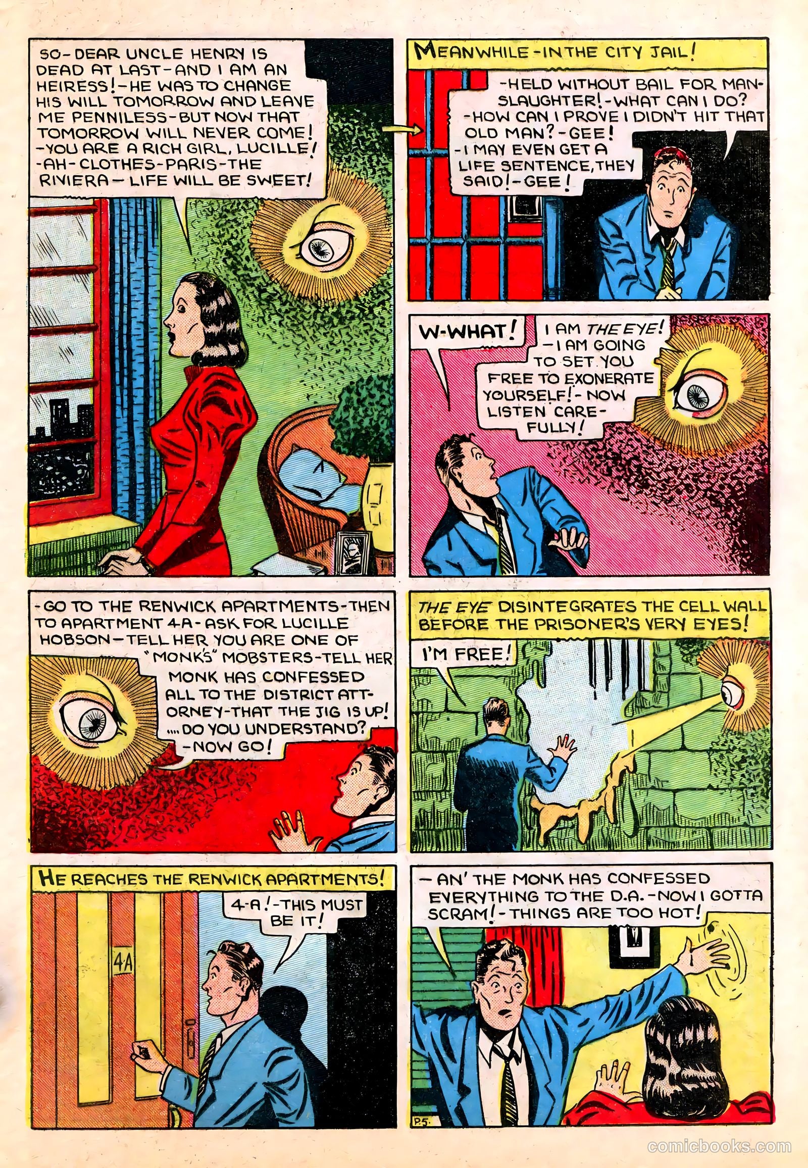 Detective Eye #2 (1940) — page 25 of 68