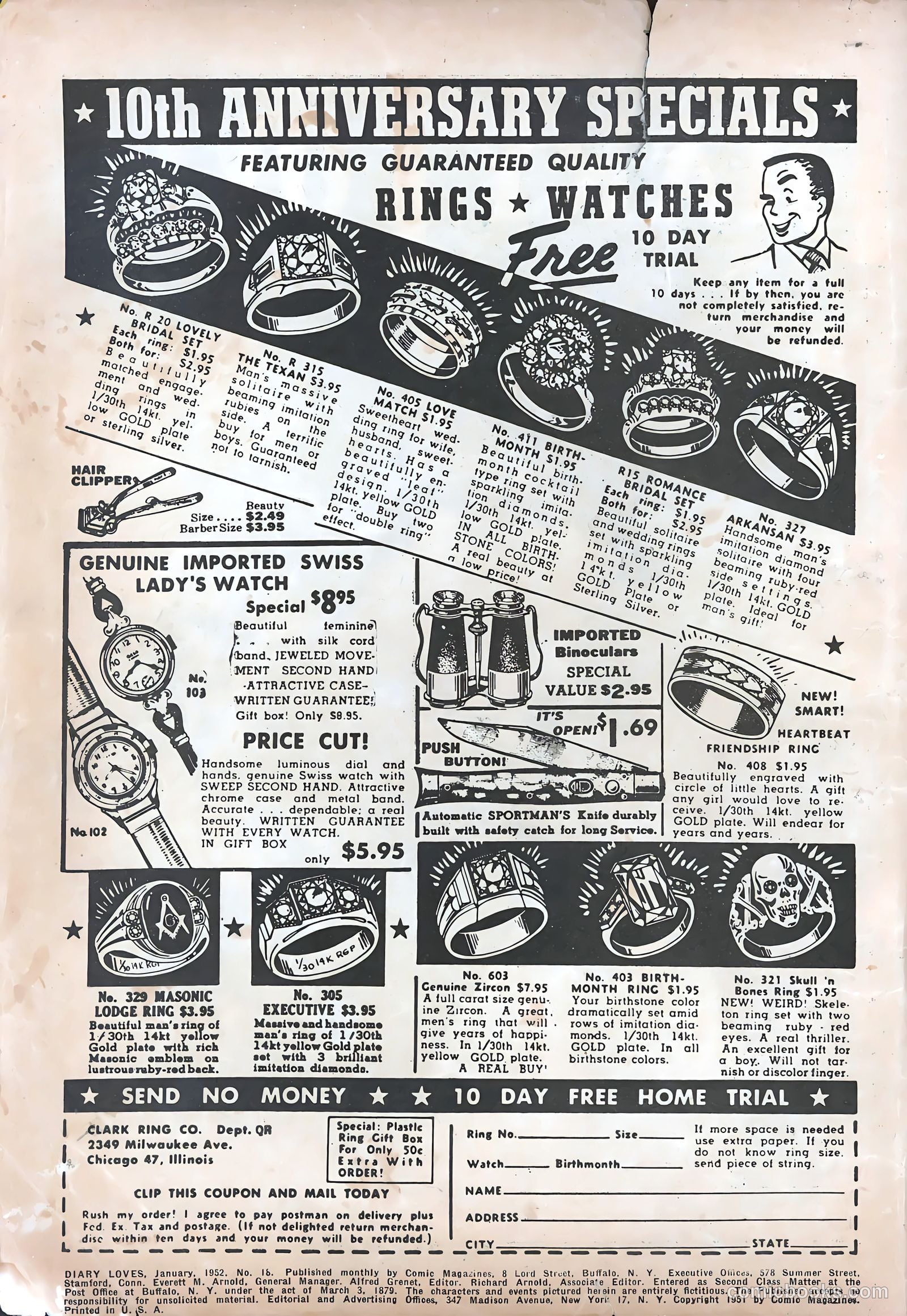 Diary Loves #18 (1952) — page 2 of 34