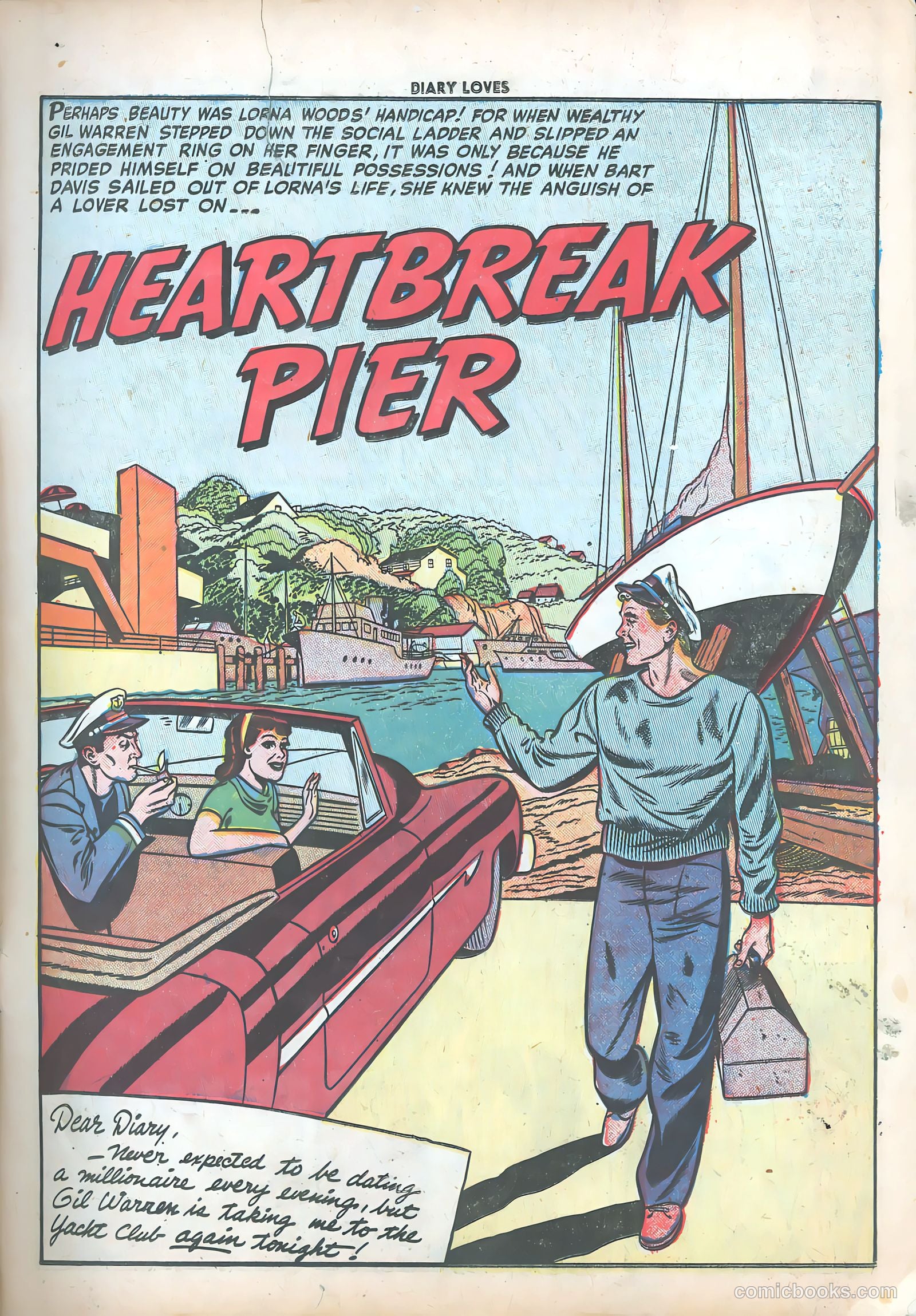 Diary Loves #18 (1952) — page 3 of 34
