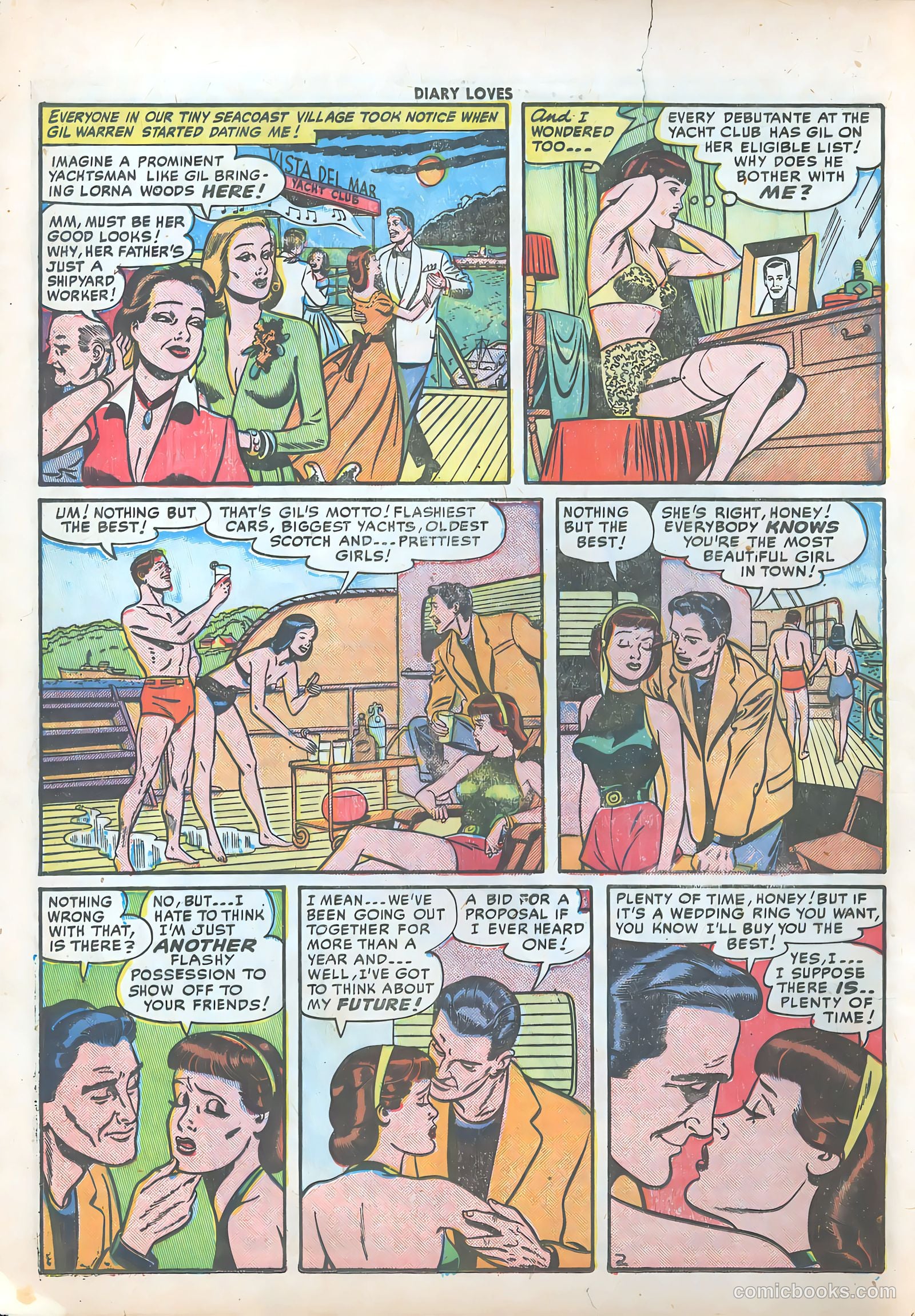 Diary Loves #18 (1952) — page 4 of 34