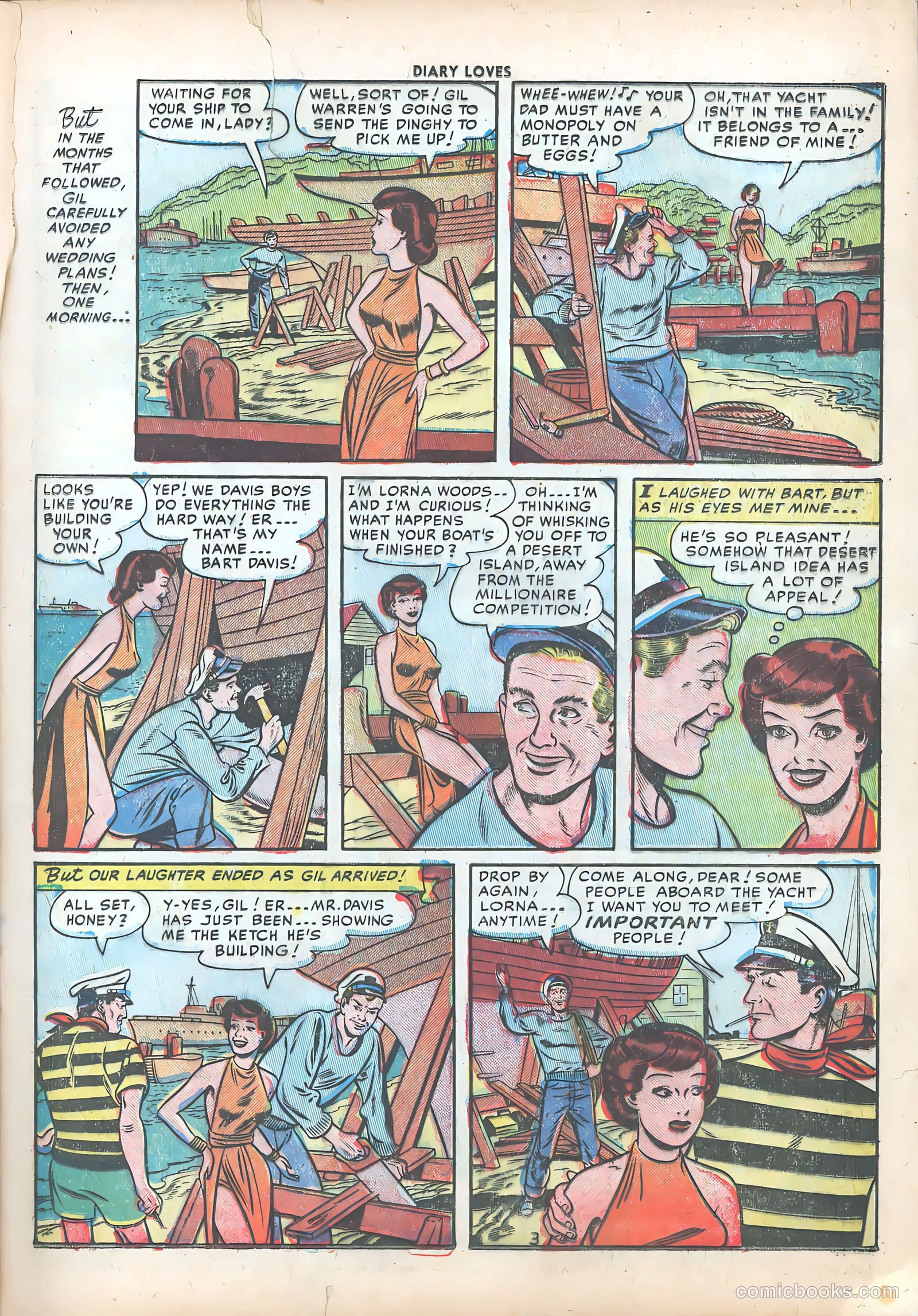 Diary Loves #18 (1952) — page 5 of 34