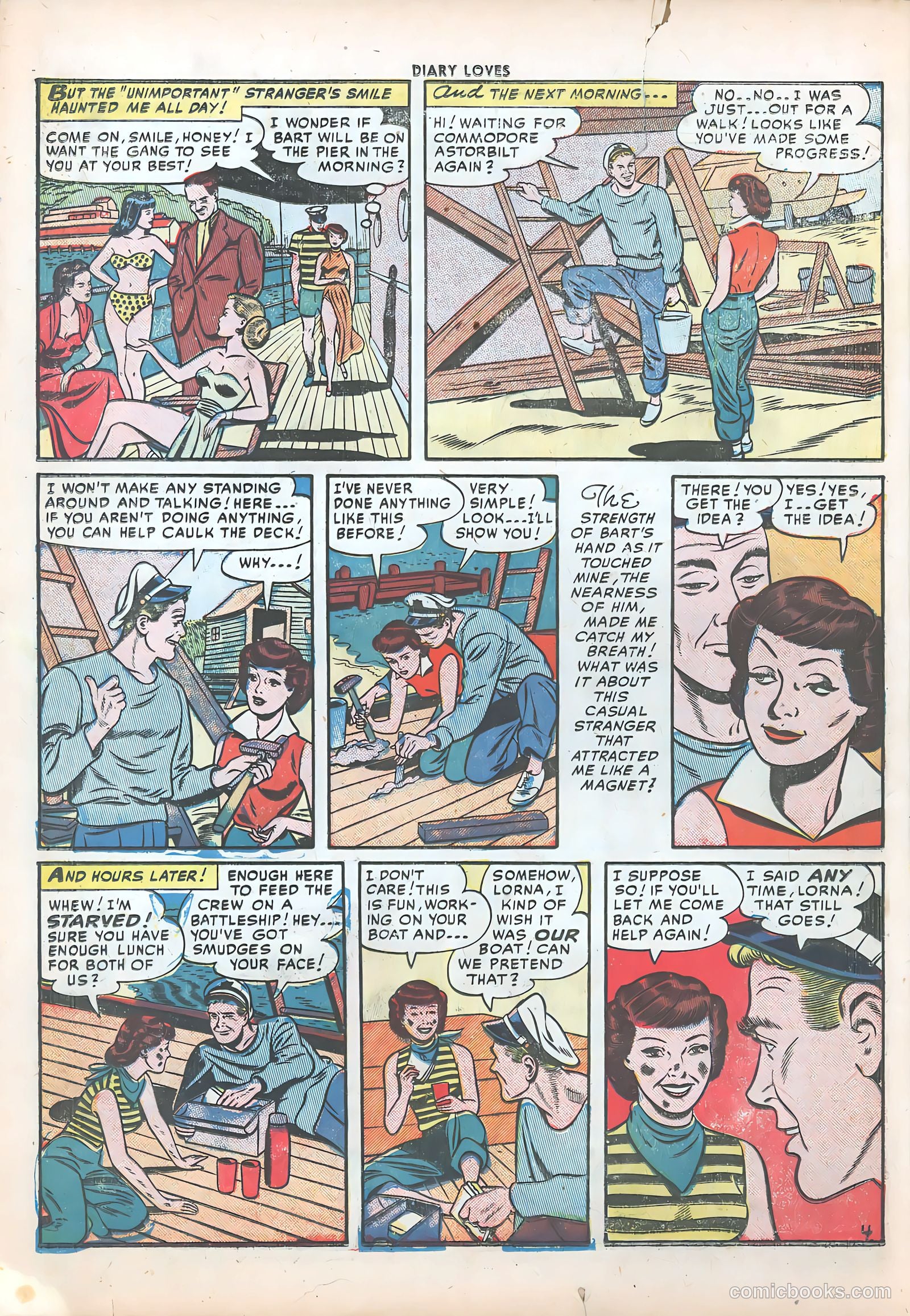 Diary Loves #18 (1952) — page 6 of 34