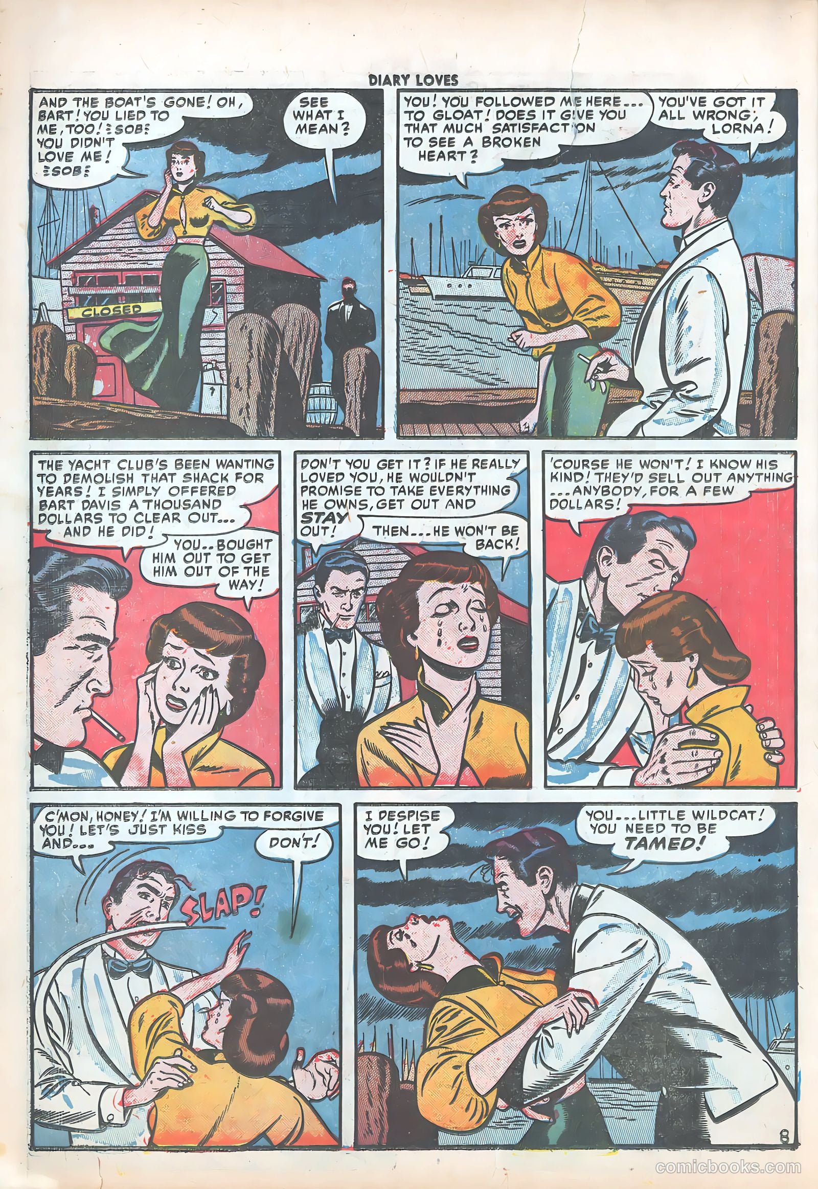 Diary Loves #18 (1952) — page 10 of 34