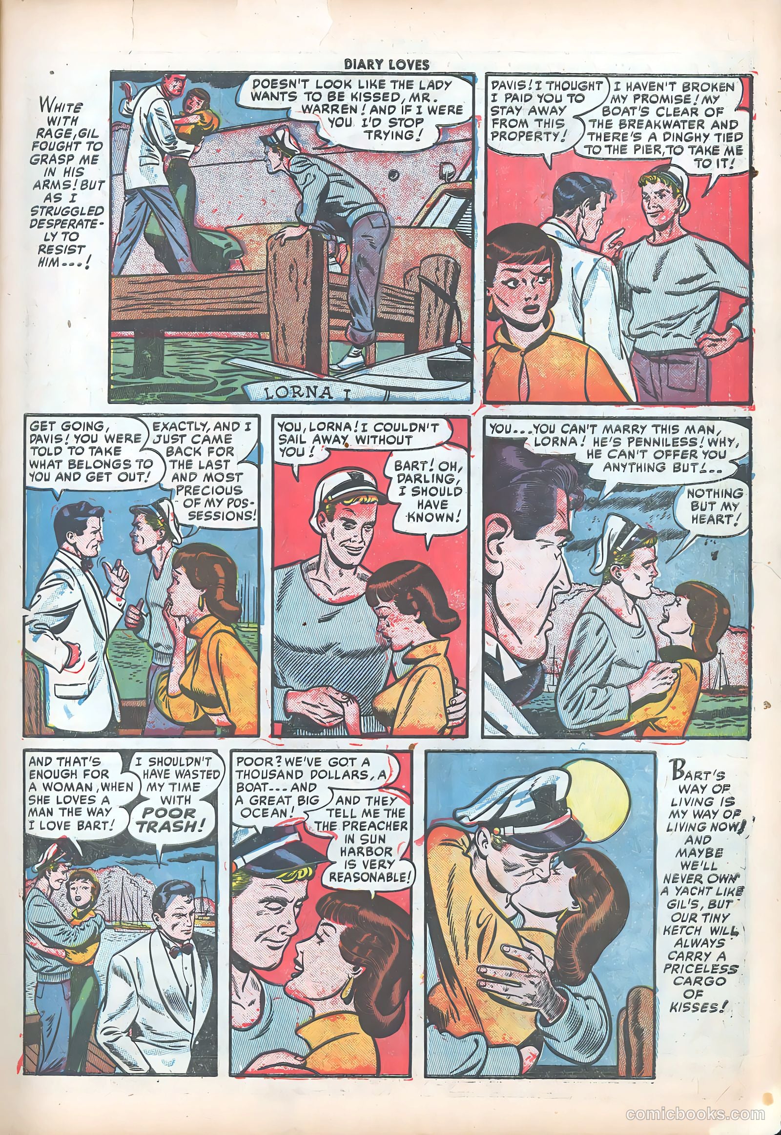 Diary Loves #18 (1952) — page 11 of 34