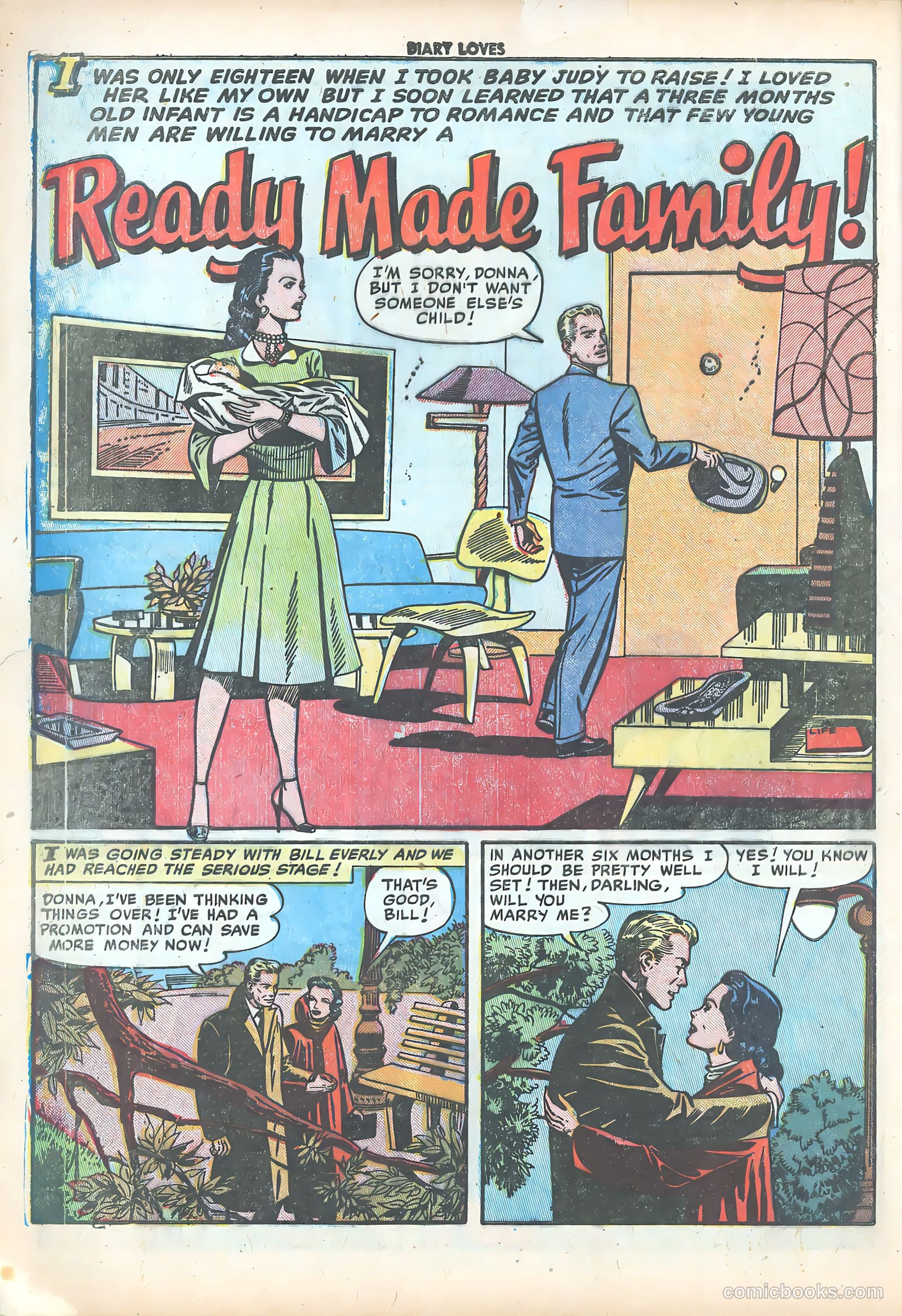 Diary Loves #18 (1952) — page 12 of 34