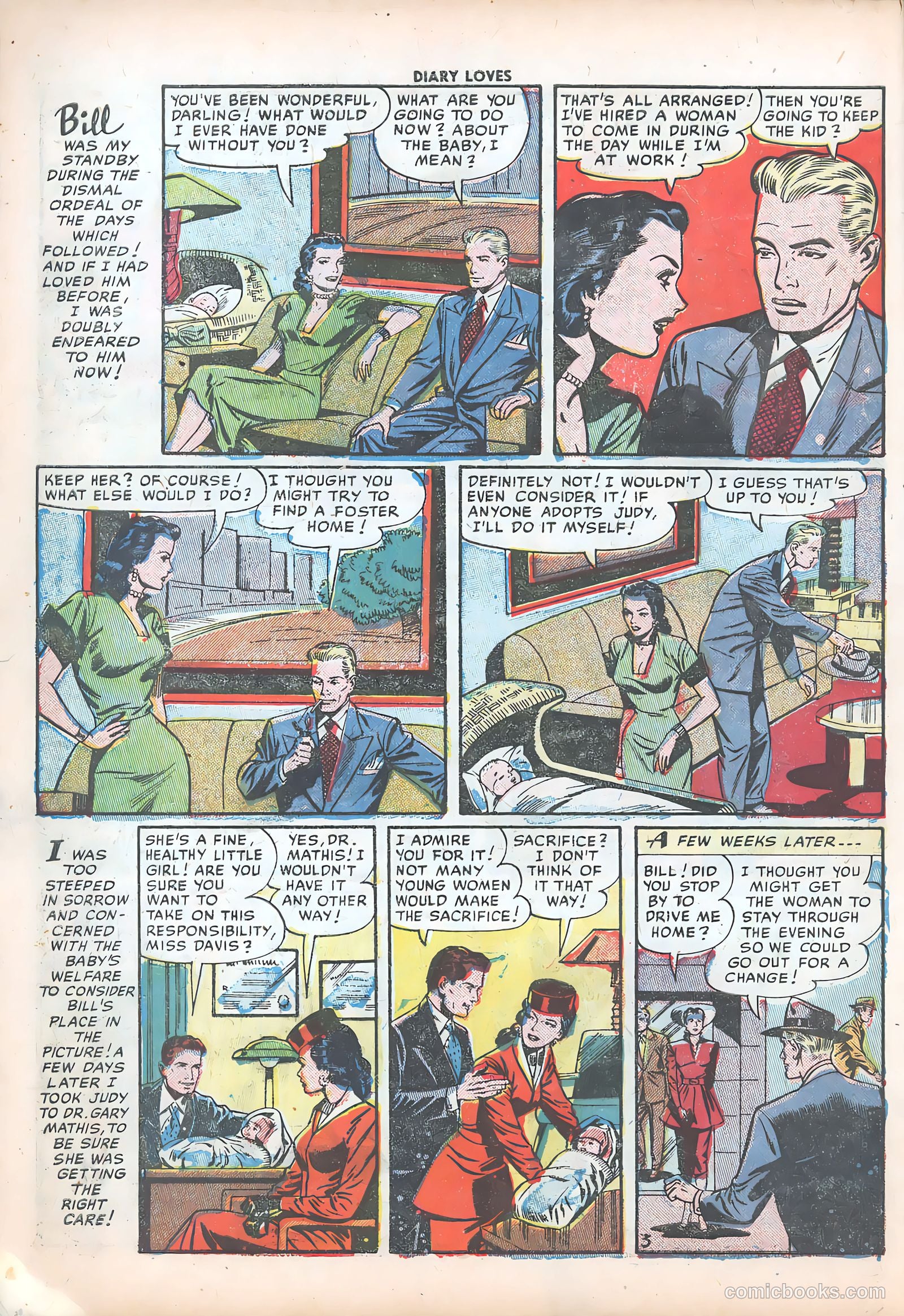 Diary Loves #18 (1952) — page 14 of 34