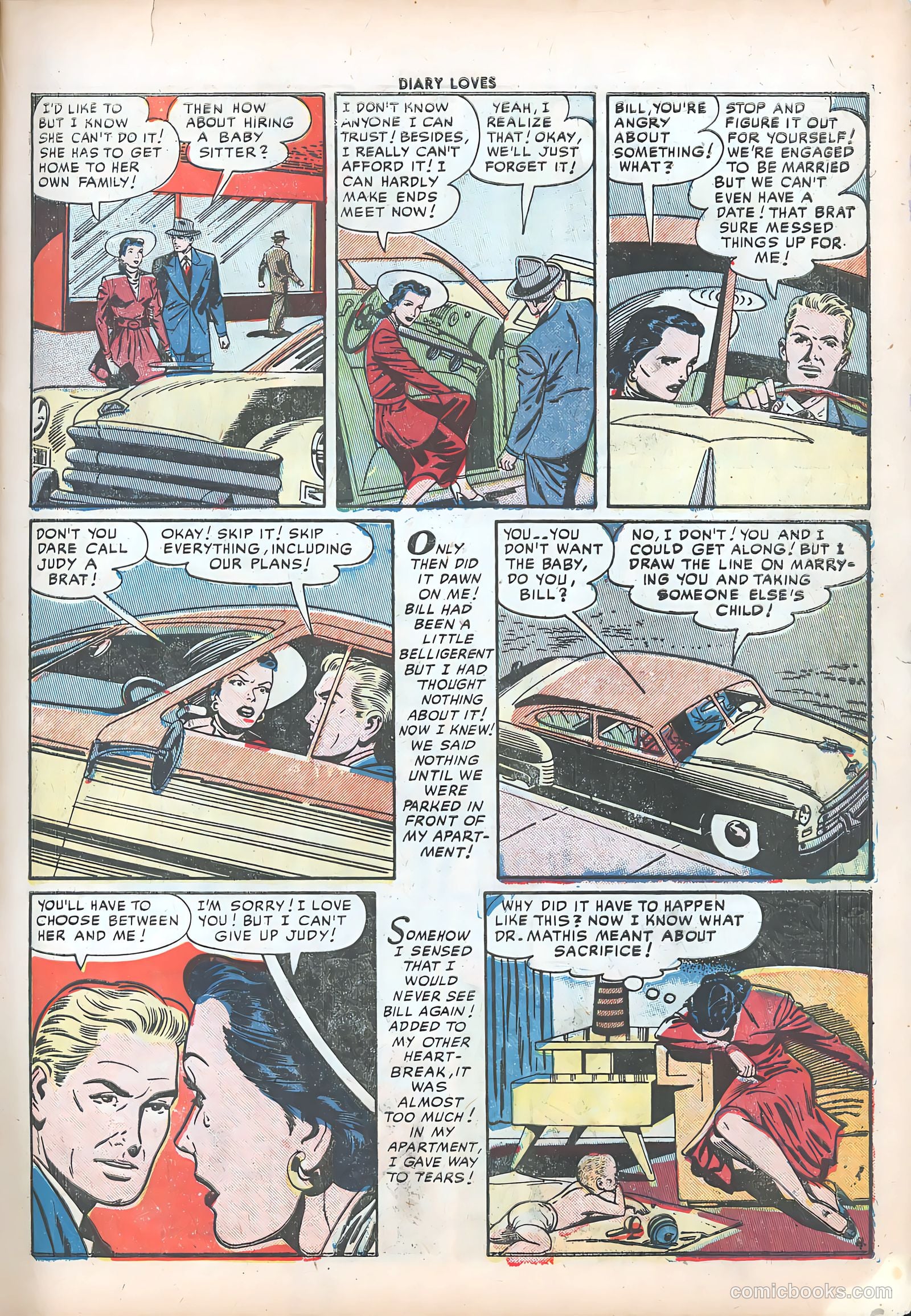 Diary Loves #18 (1952) — page 15 of 34