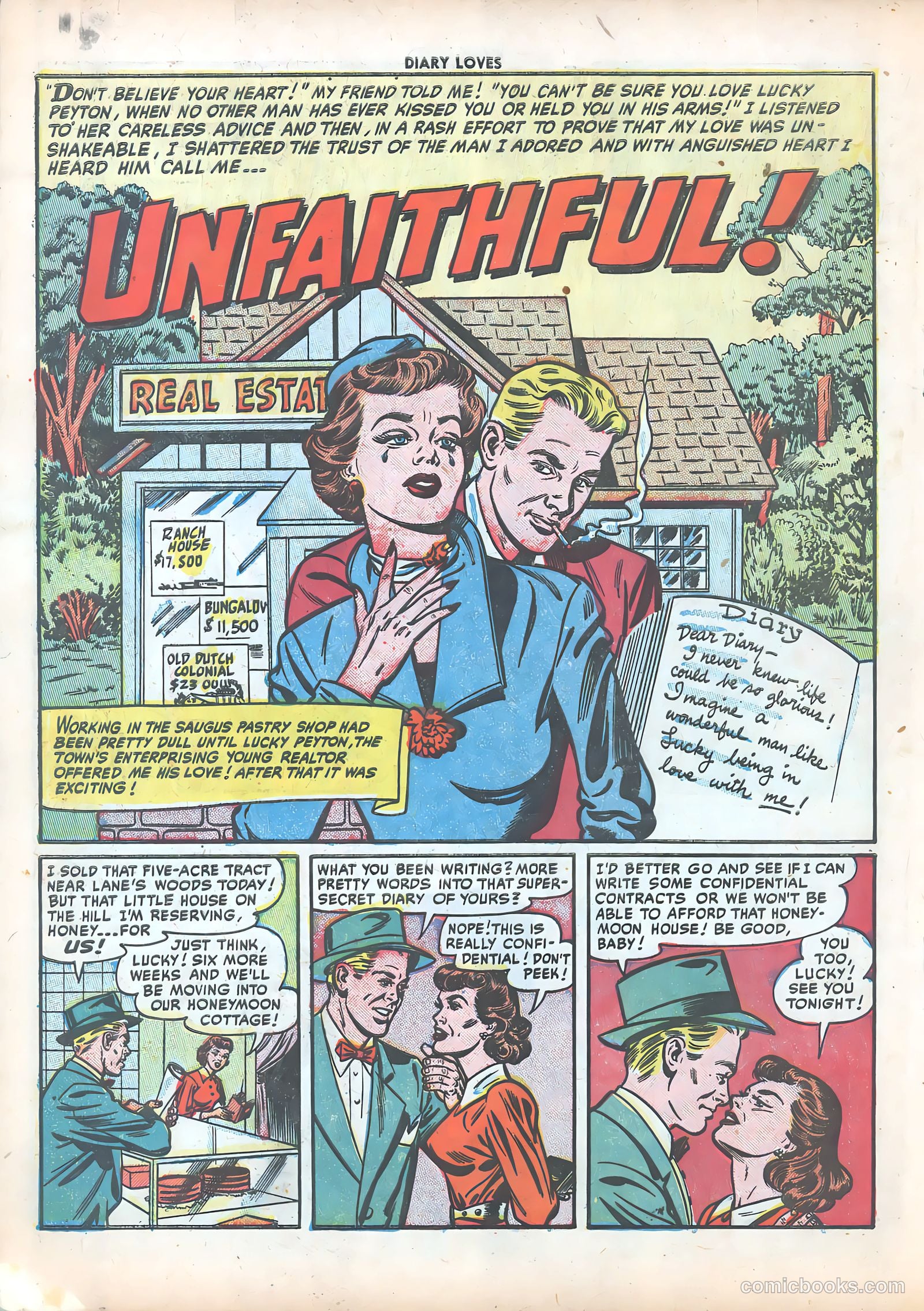 Diary Loves #18 (1952) — page 18 of 34