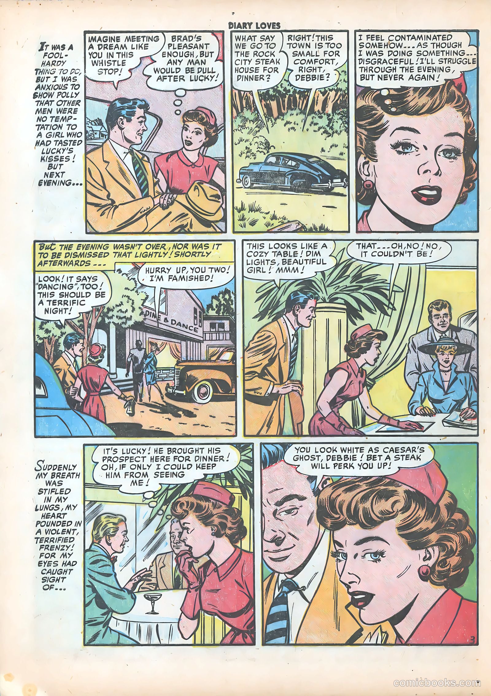 Diary Loves #18 (1952) — page 20 of 34