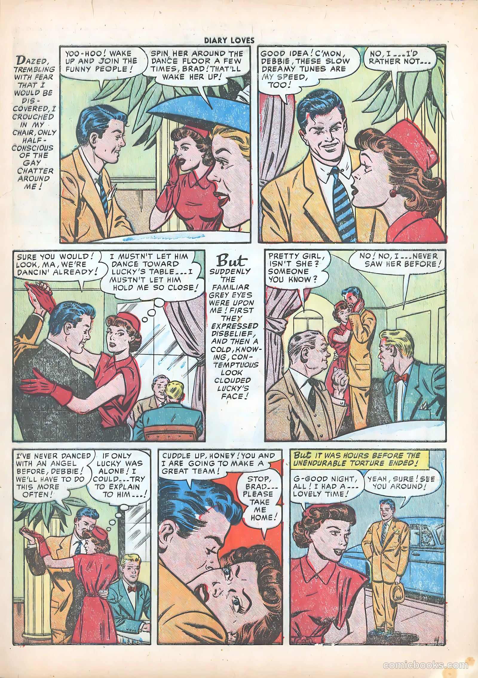 Diary Loves #18 (1952) — page 21 of 34