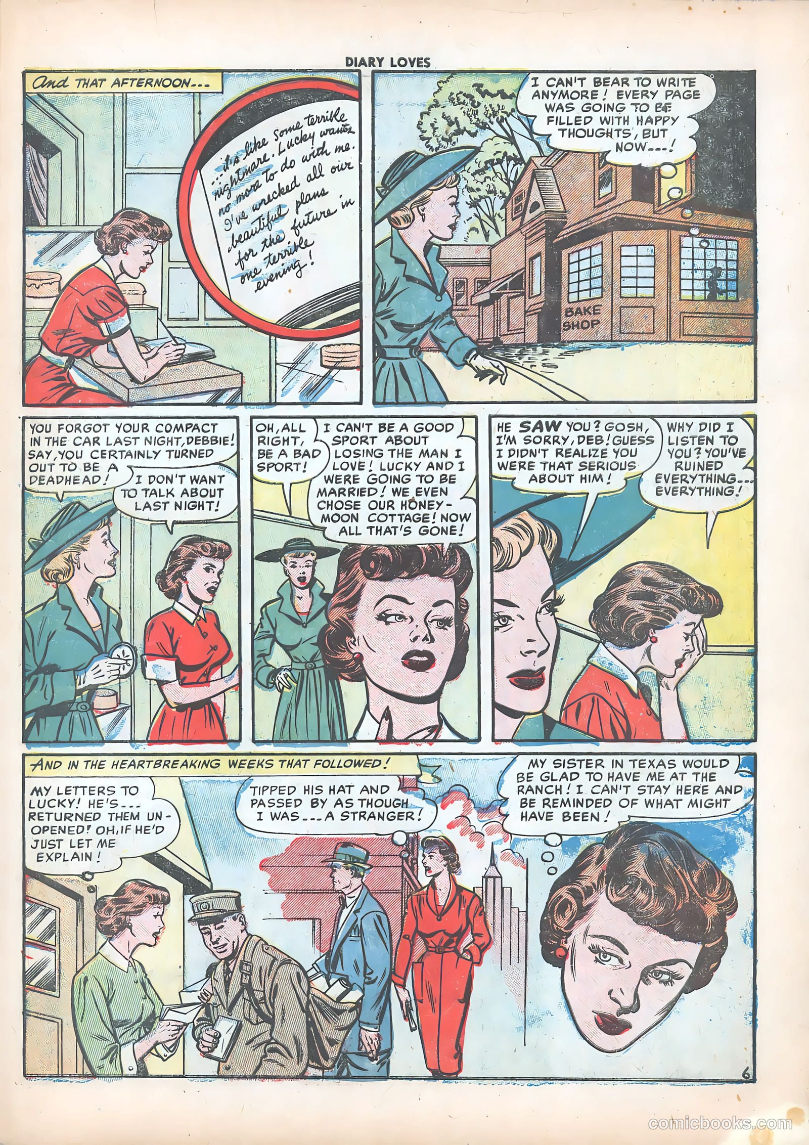 Diary Loves #18 (1952) — page 23 of 34