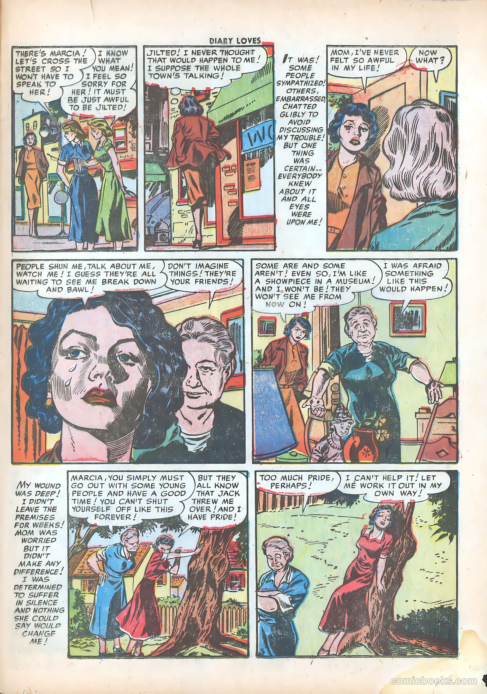 Diary Loves #18 (1952) — page 29 of 34