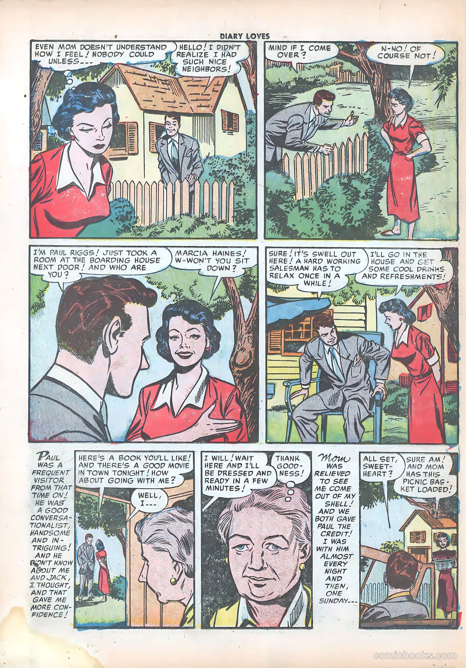 Diary Loves #18 (1952) — page 30 of 34