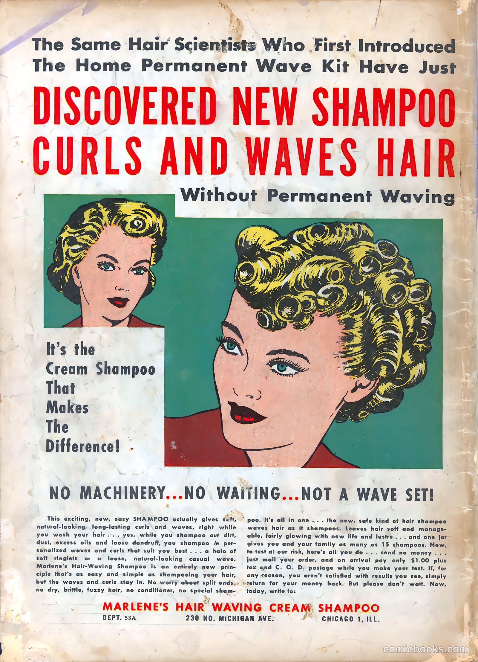 Diary Loves #18 (1952) — page 34 of 34