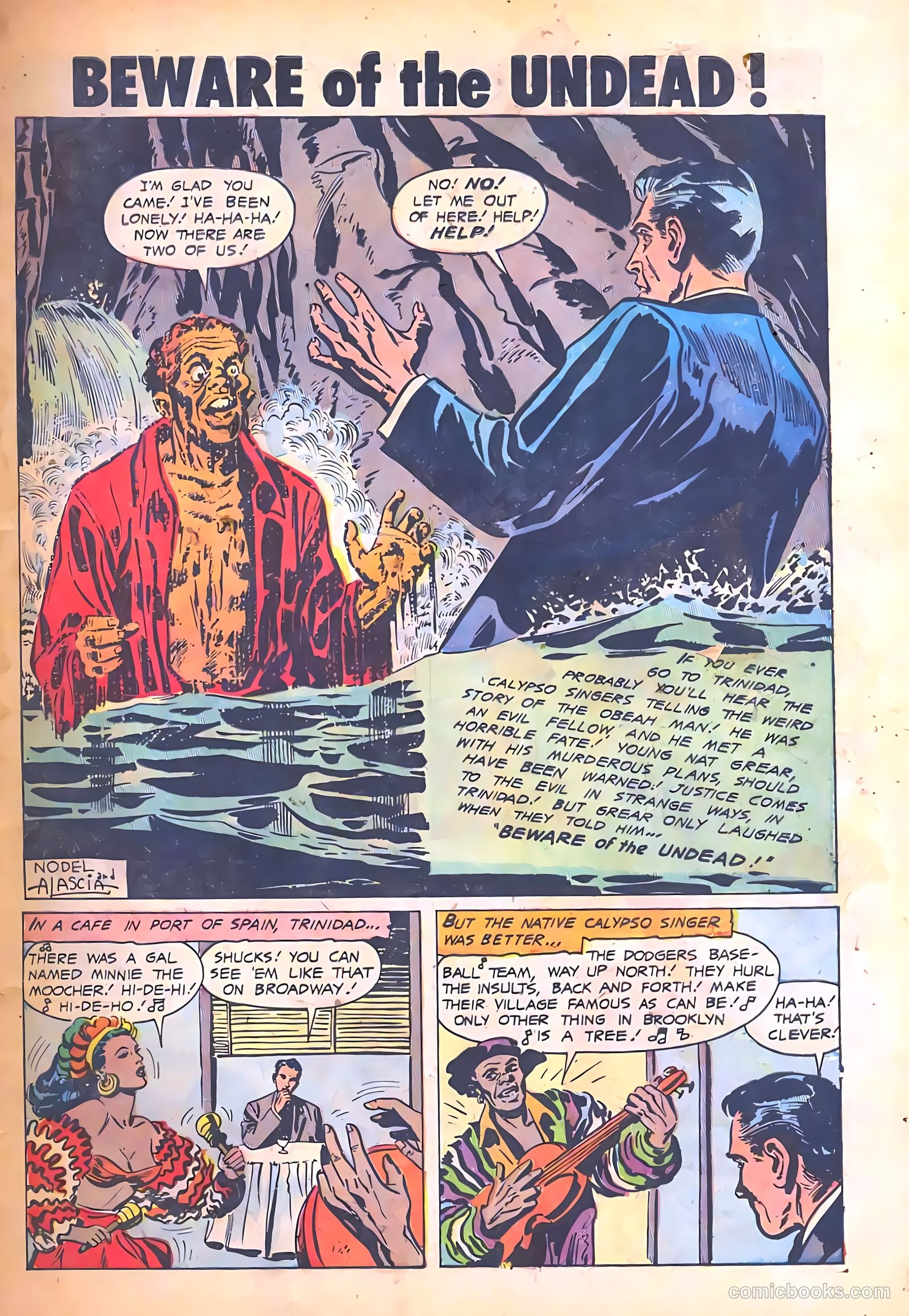 Diary of Horror #1 (1952) — page 3 of 36