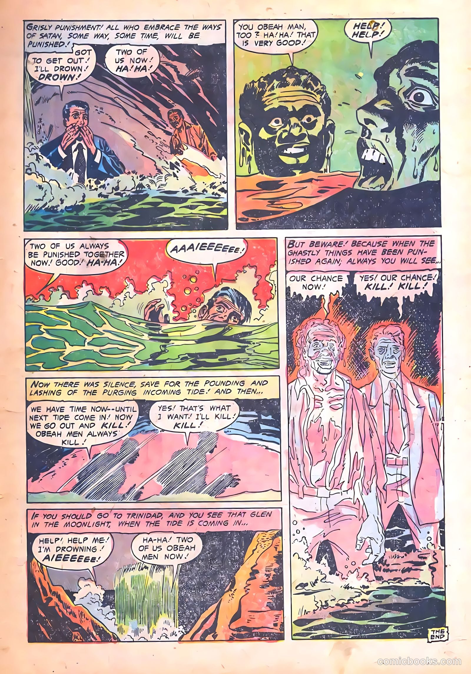 Diary of Horror #1 (1952) — page 9 of 36